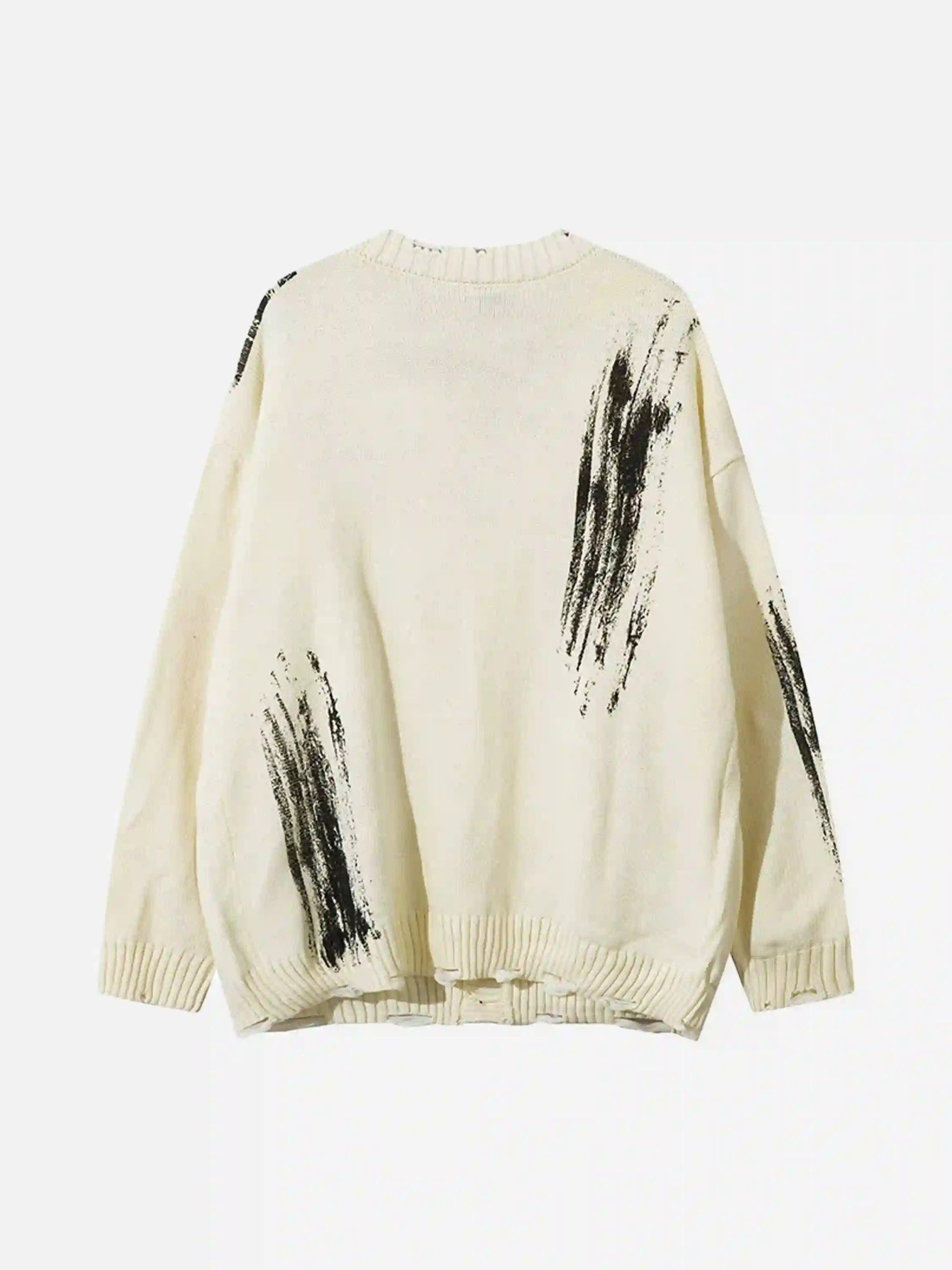 Concert Outfit Palm Graffiti Cardigan