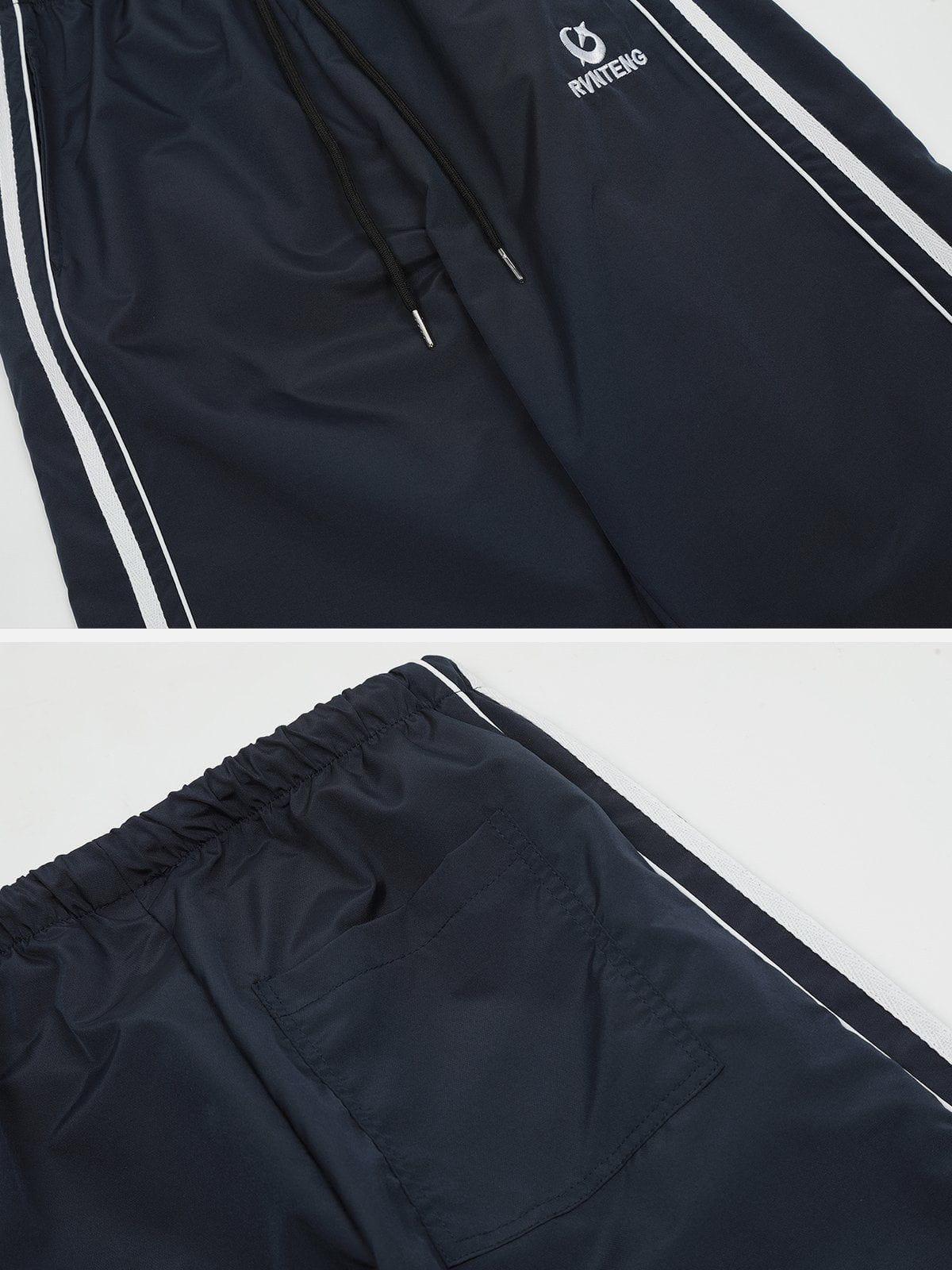 Concert Outfit Patchwork Tapered Leg Sweatpants Concert Outfit Patchwork Tapered Leg Sweatpants