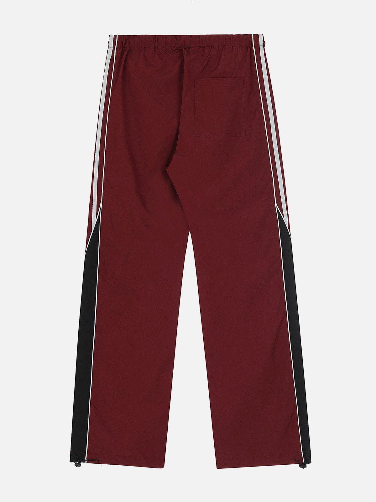Concert Outfit Patchwork Tapered Leg Sweatpants Concert Outfit Patchwork Tapered Leg Sweatpants