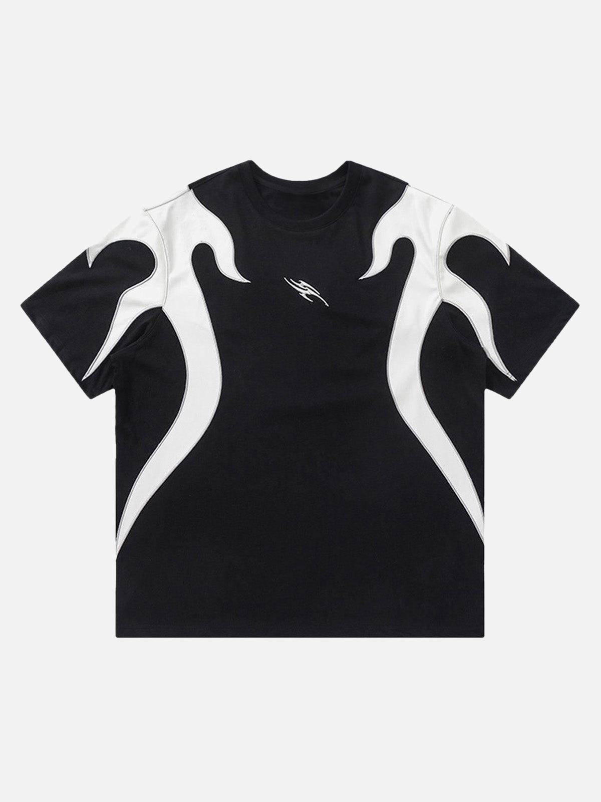 Concert Outfit Patchwork Totem T-Shirt