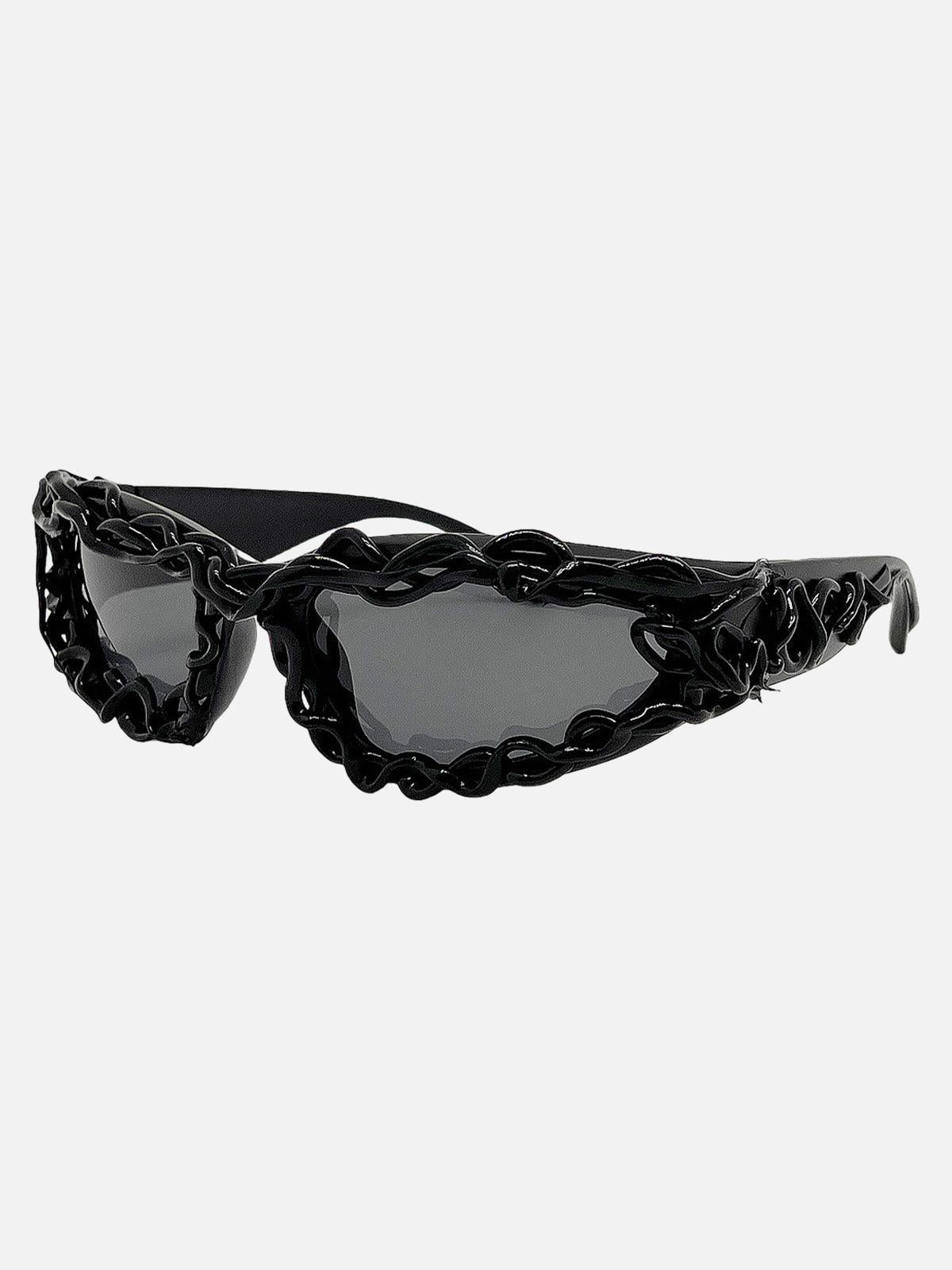 Concert Outfit Punk Hip-Hop Futuristic Sunglasses