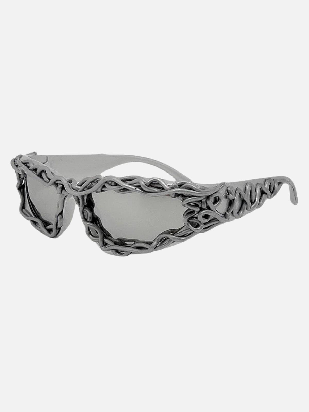 Concert Outfit Punk Hip-Hop Futuristic Sunglasses