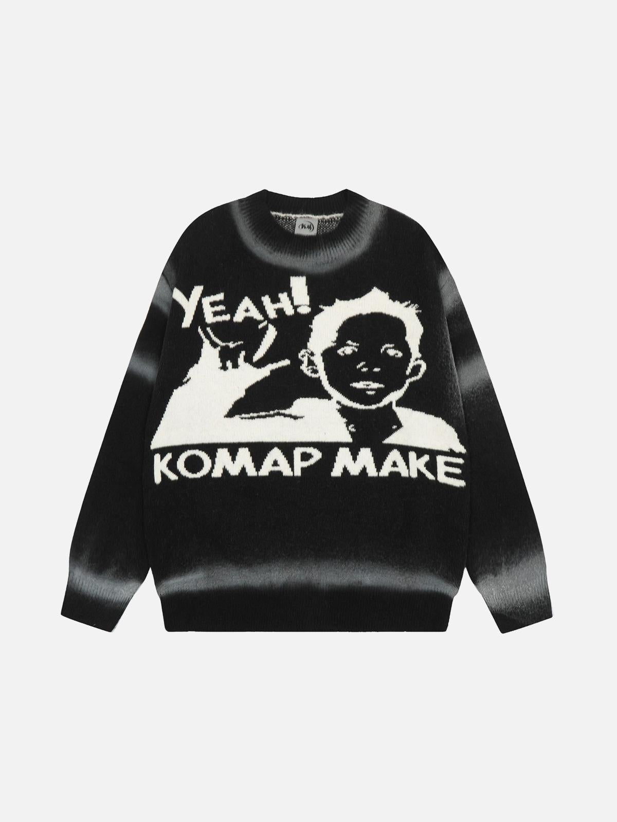 Concert Outfit Retro character YEAH! sweater