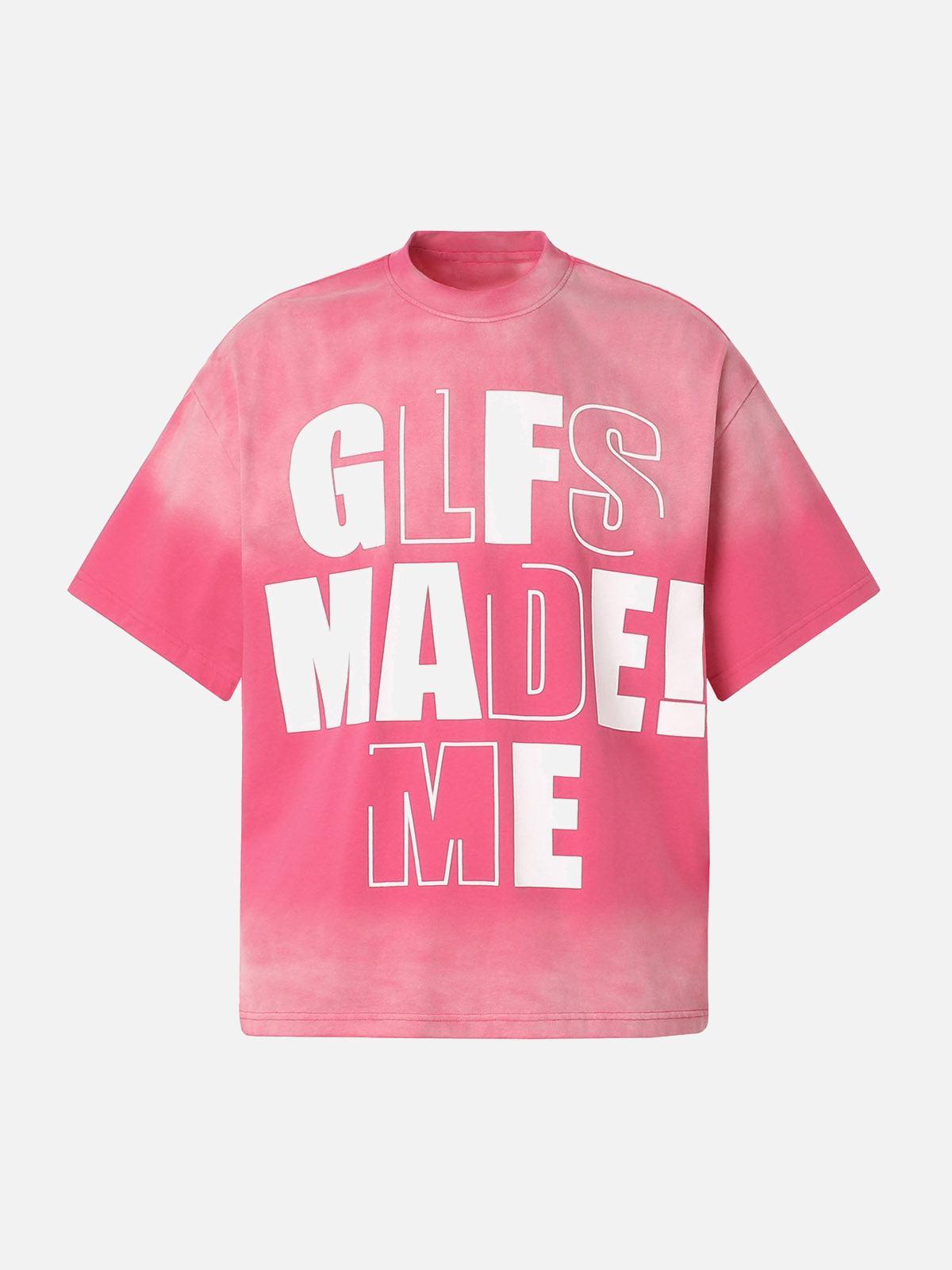 Concert Outfit Retro Gradient Graphic T-Shirt