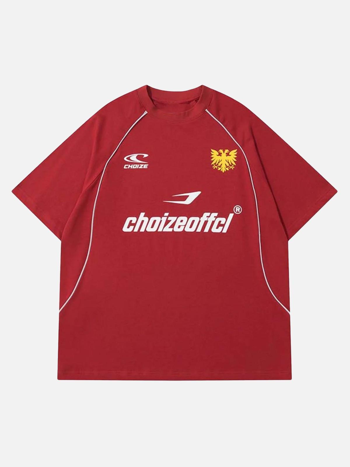 Concert Outfit Retro Letter Print T-Shirt