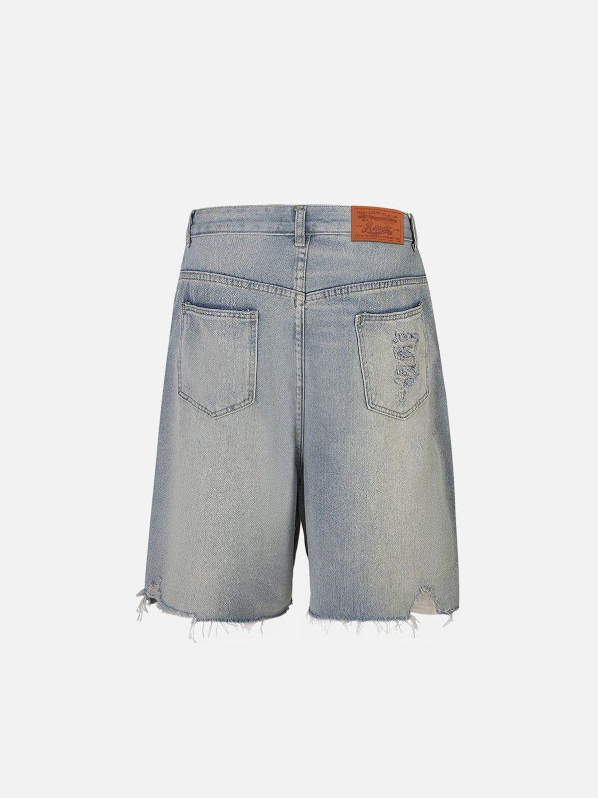 Concert Outfit Rhinestone Application Jorts