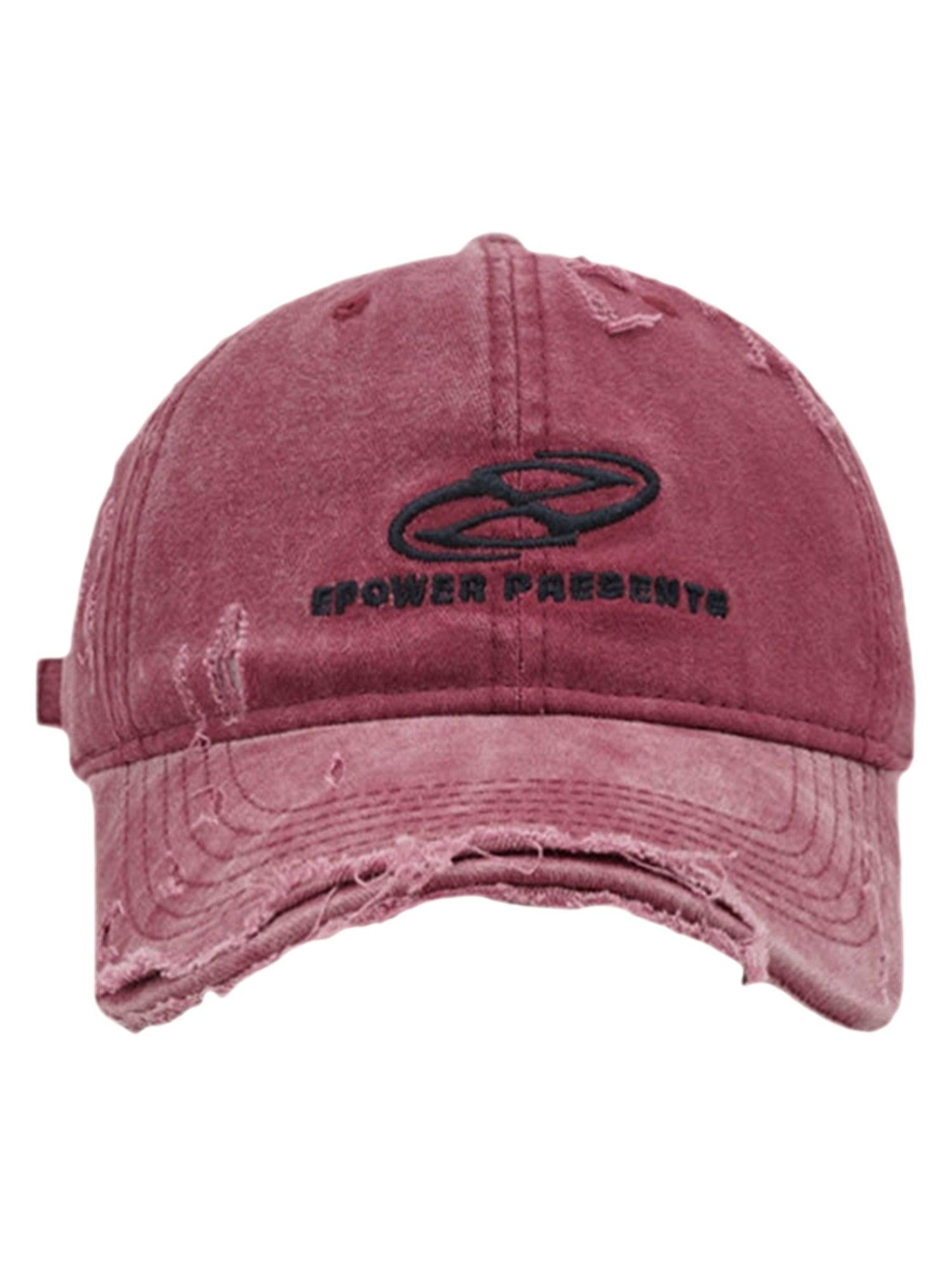 Concert Outfit Ripped Denim Baseball Cap