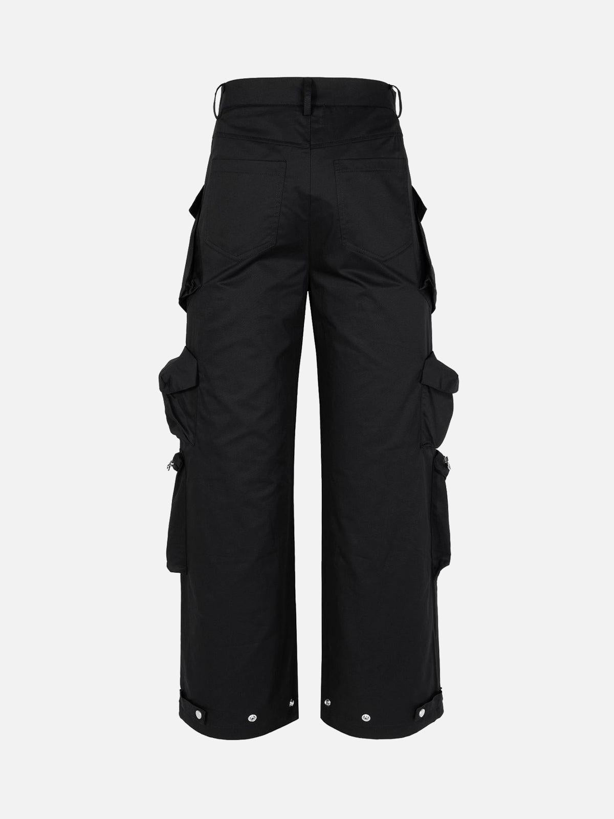 Concert Outfit RO Style Functional Multi-Pocket Cargo Pants