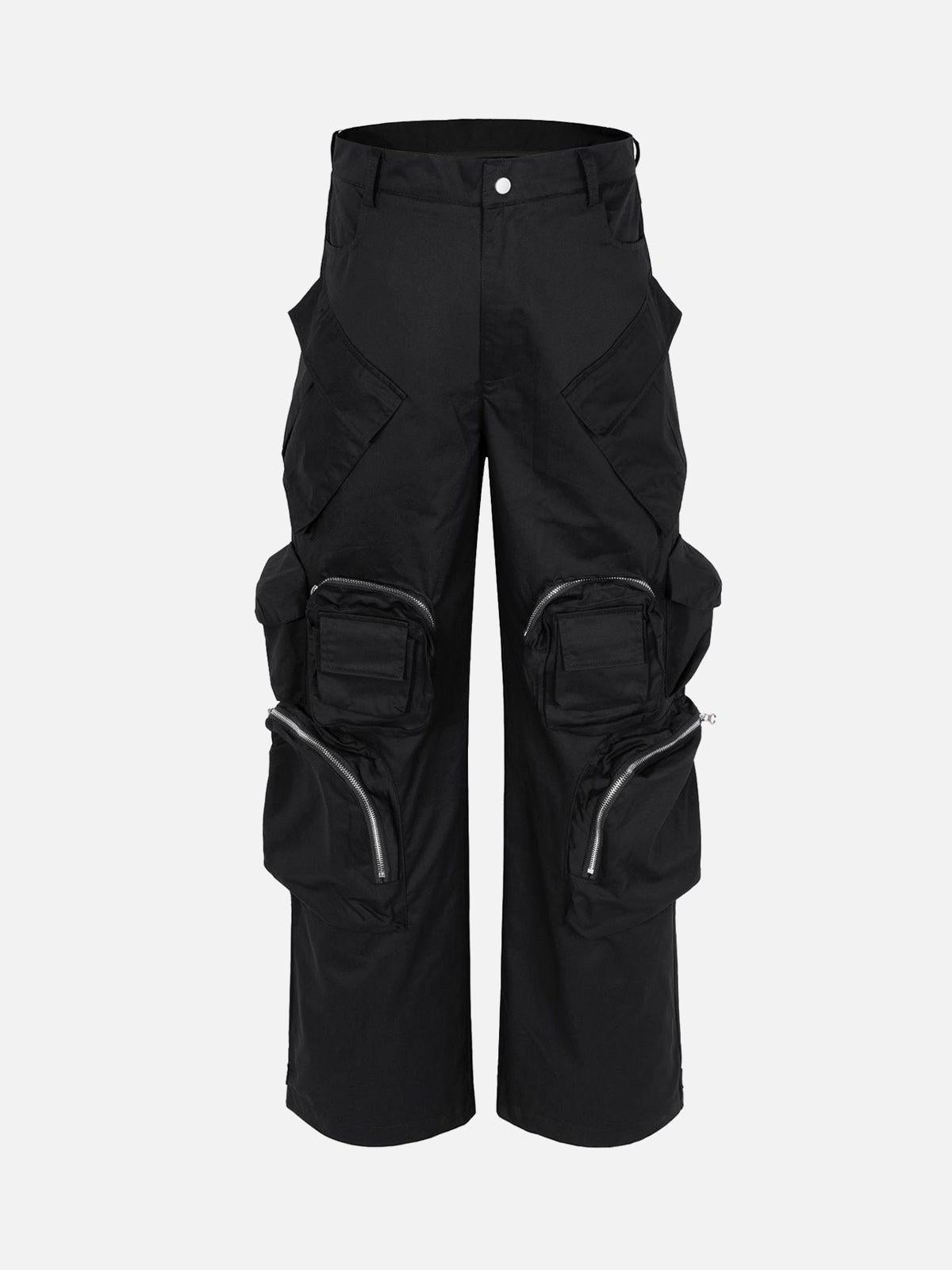 Concert Outfit RO Style Functional Multi-Pocket Cargo Pants