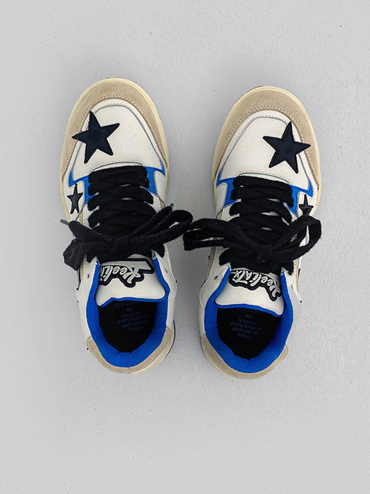 Concert Outfit Star Color Blocking Skate Shoes