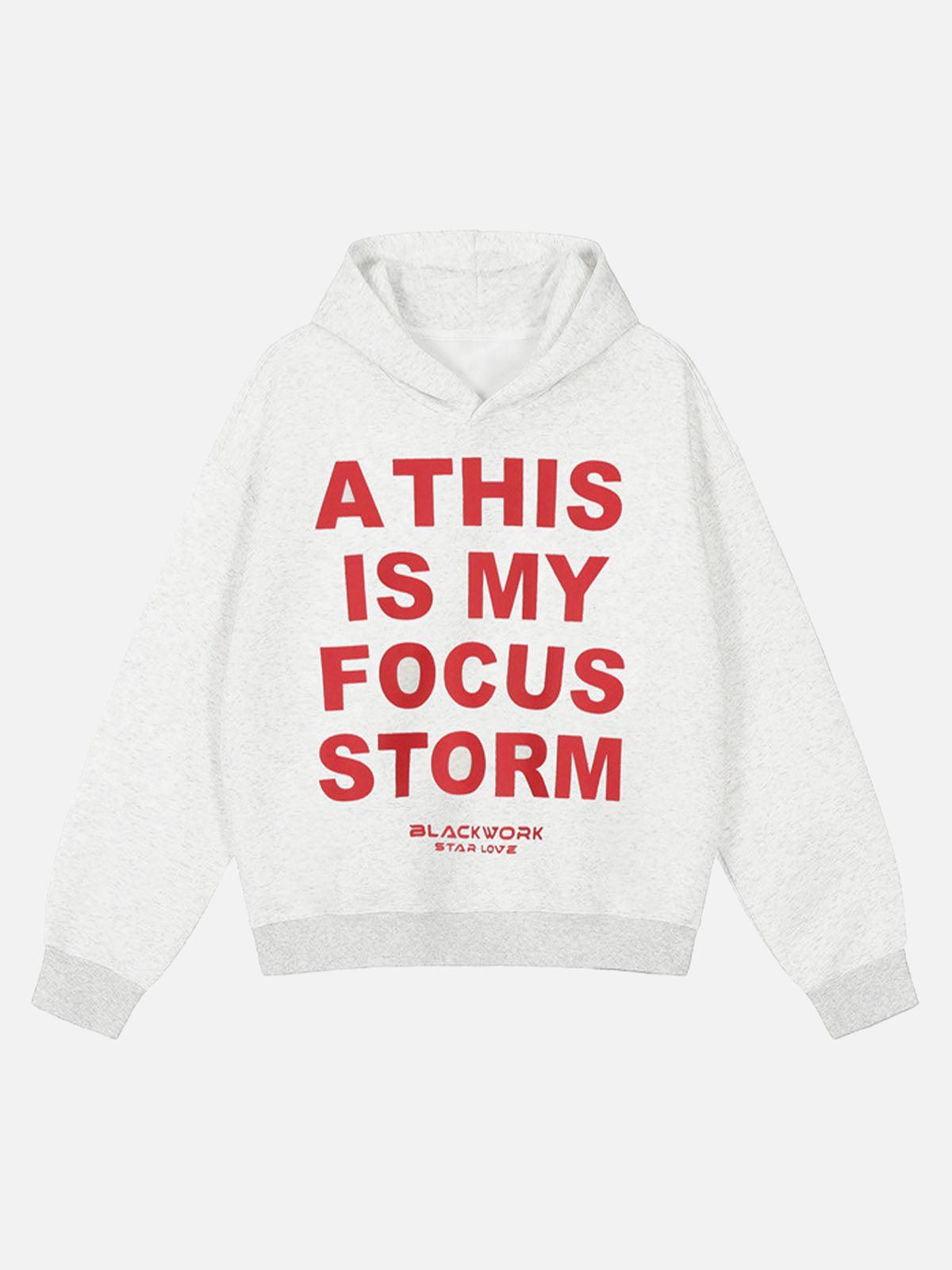 Concert Outfit Star Love Printed Hoodie