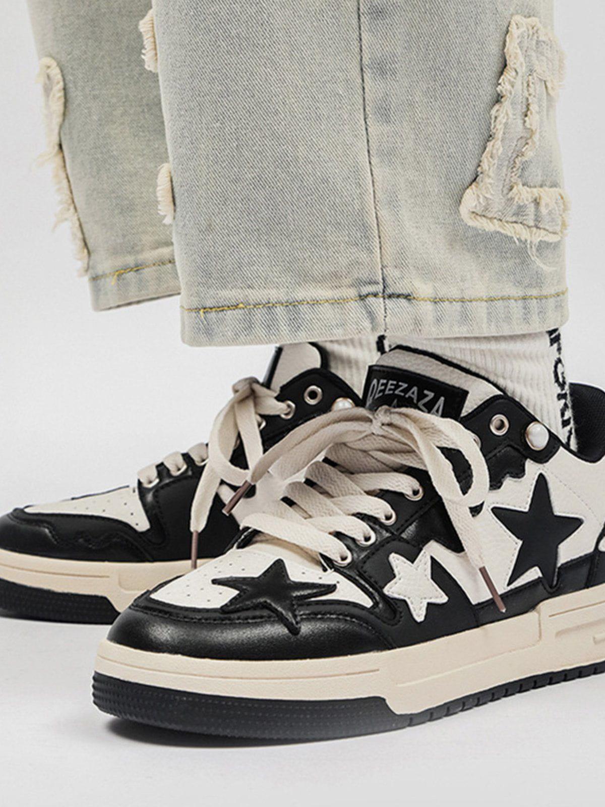 Concert Outfit Star Thick Bottom Skate Shoes Concert Outfit Star Thick Bottom Skate Shoes