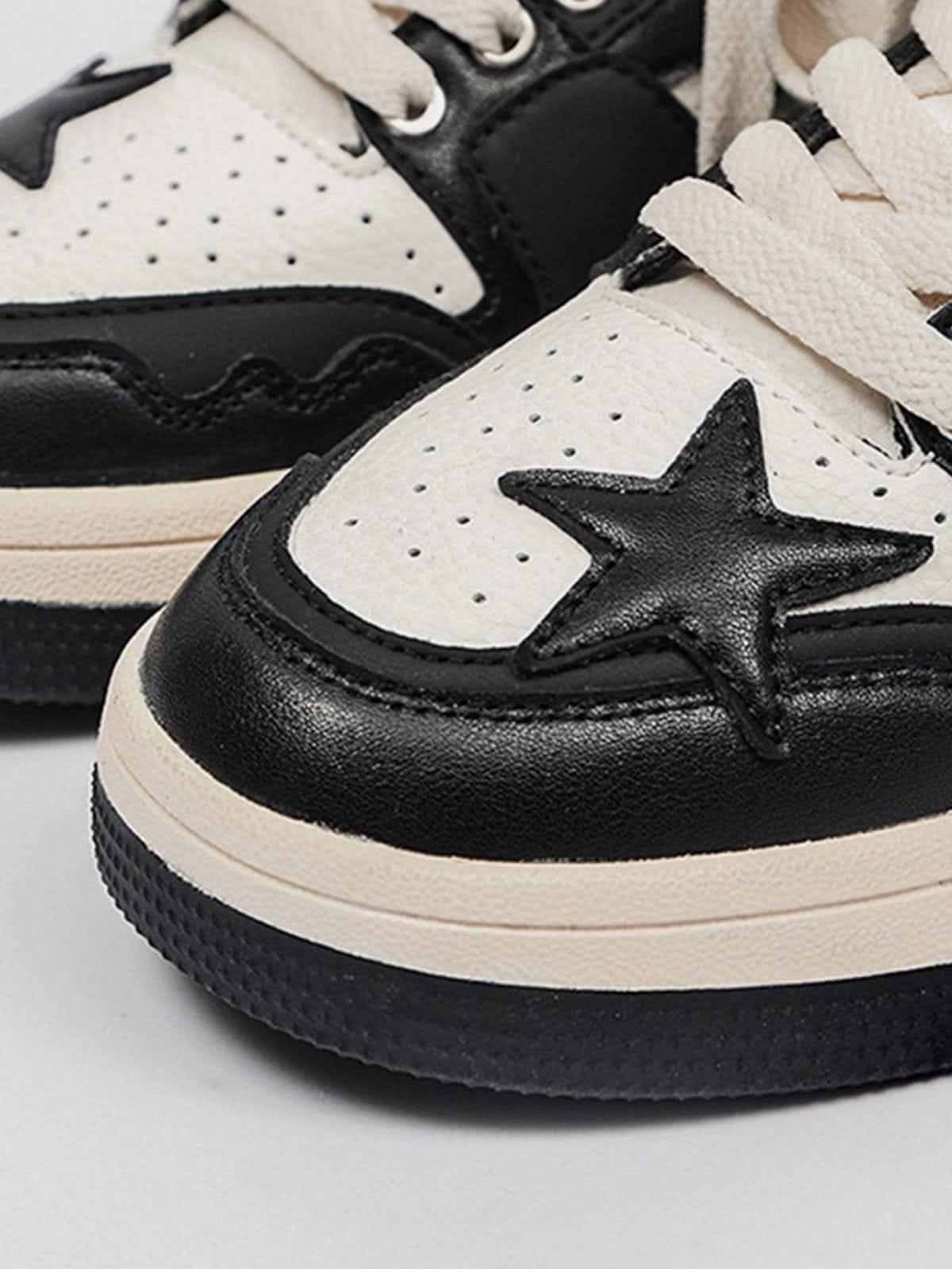 Concert Outfit Star Thick Bottom Skate Shoes Concert Outfit Star Thick Bottom Skate Shoes