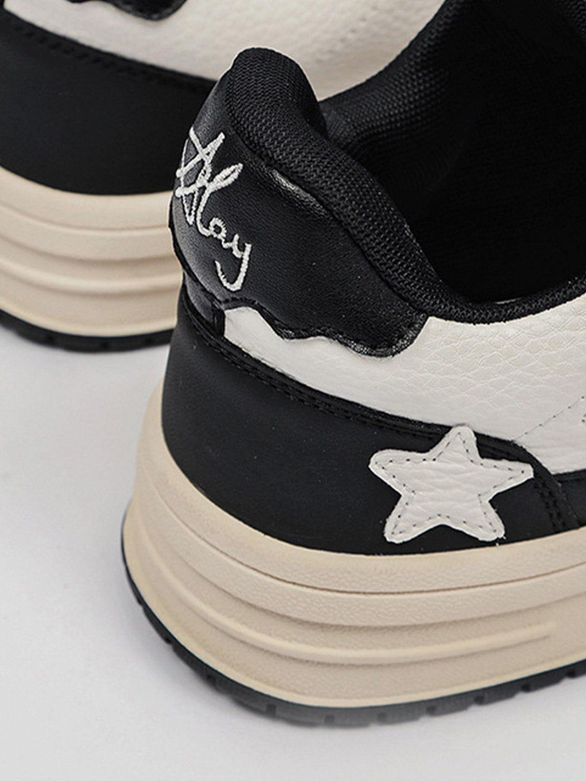 Concert Outfit Star Thick Bottom Skate Shoes Concert Outfit Star Thick Bottom Skate Shoes