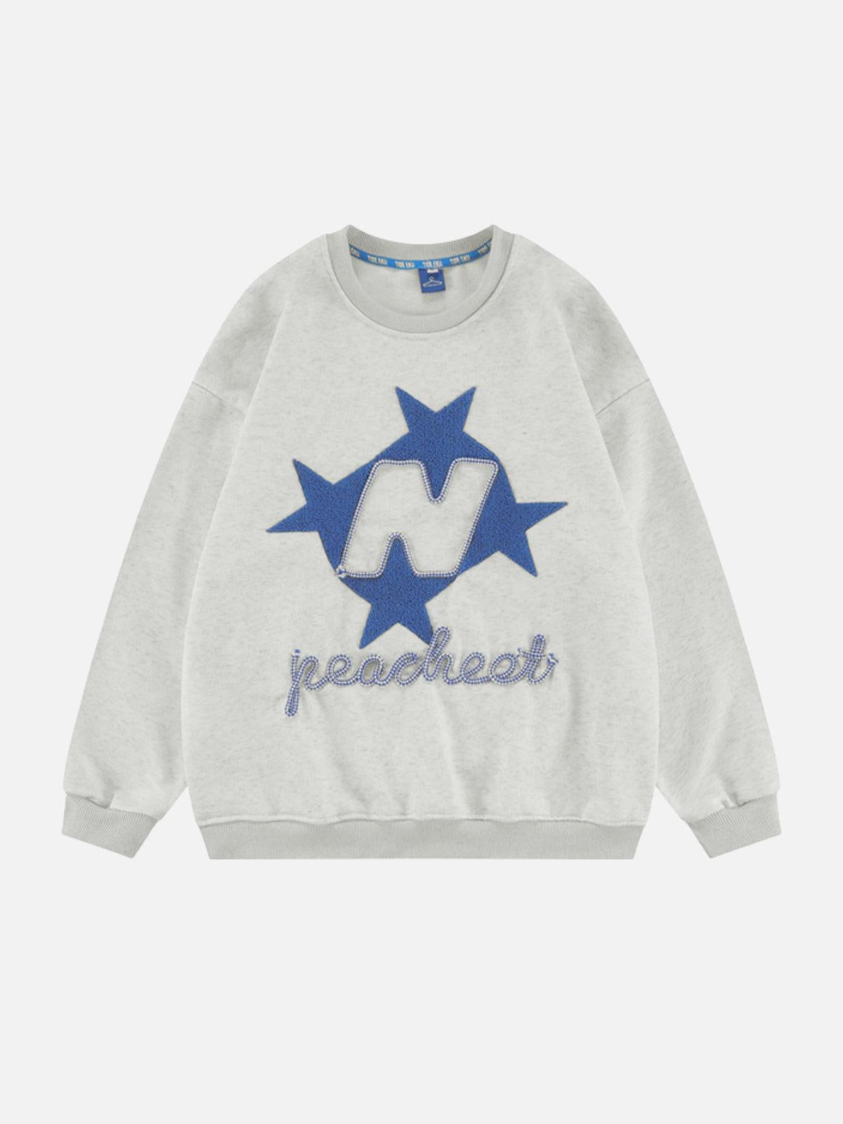 Concert Outfit Stellaris Embroidered Sweatshirt