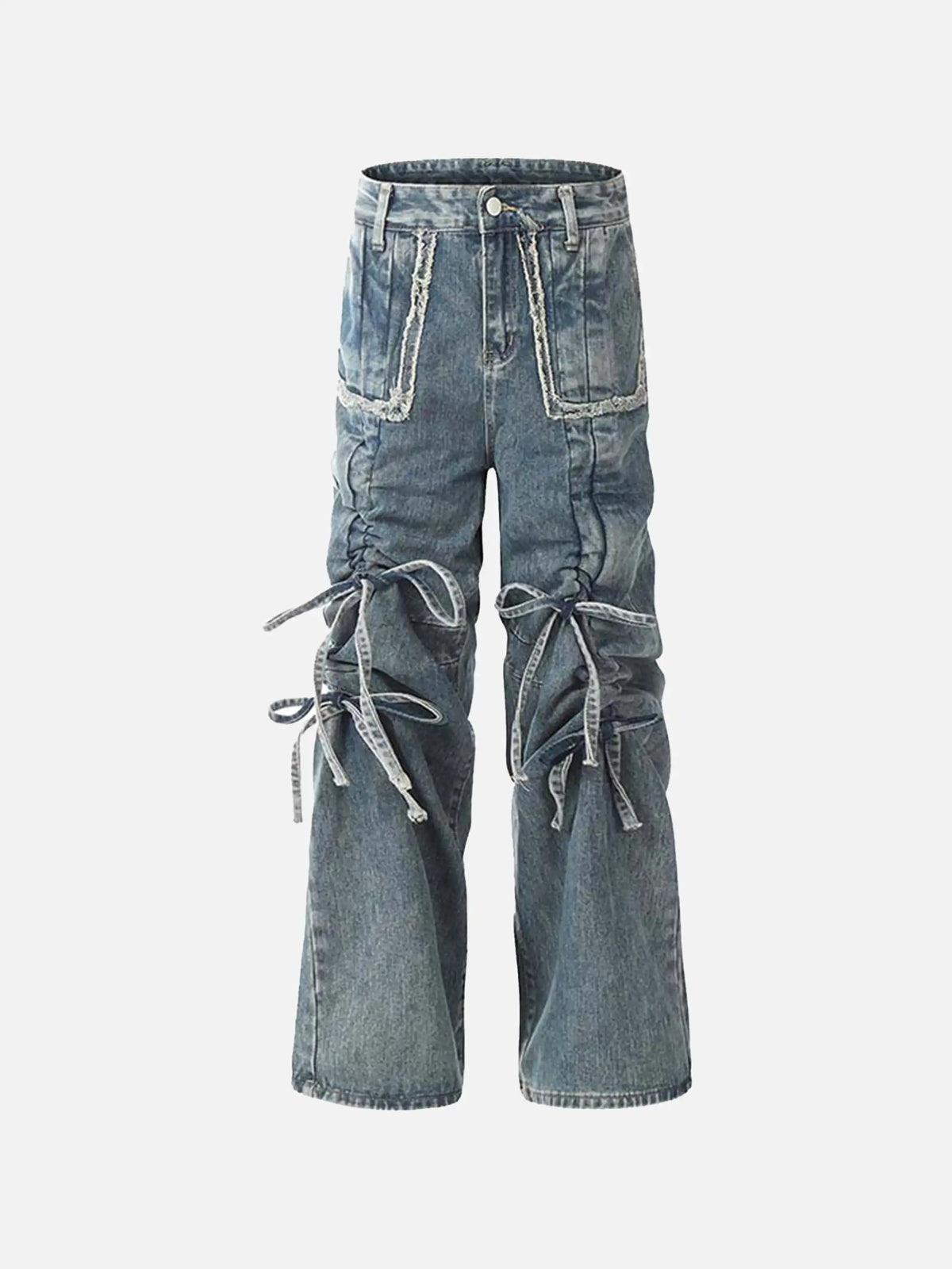 Concert Outfit Strappy Bootcut Jeans