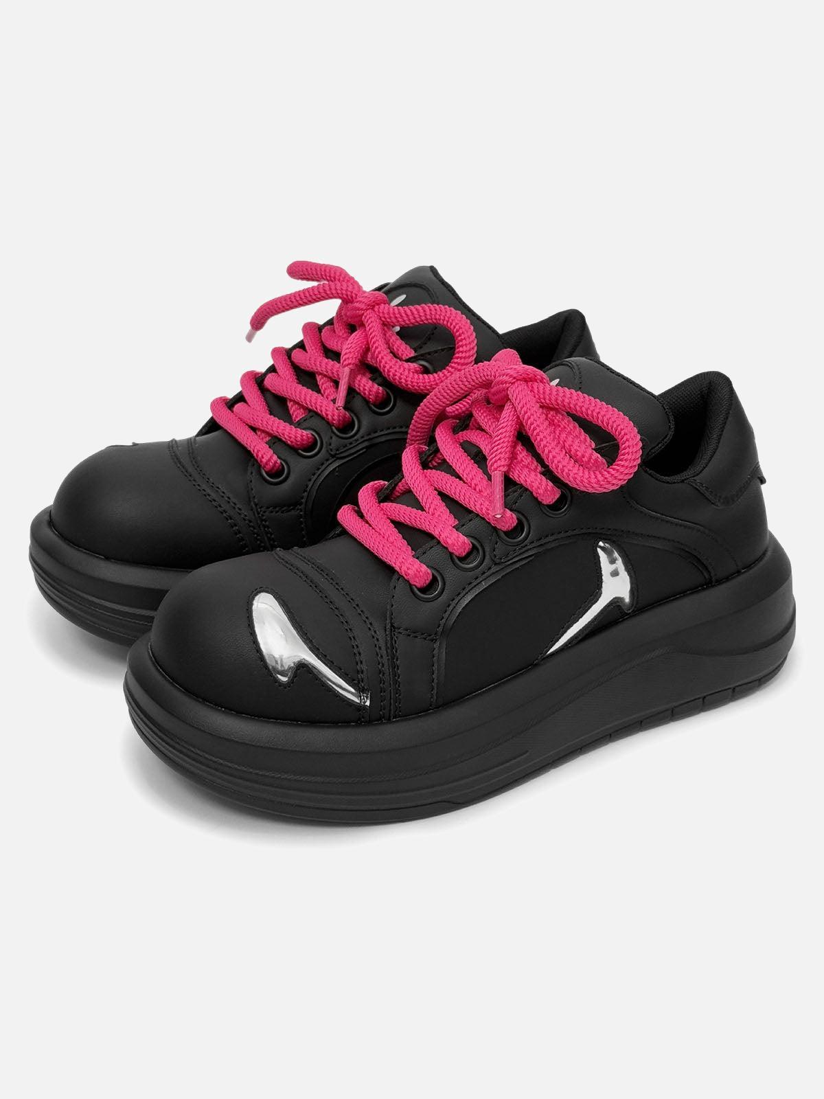 Concert Outfit Street Deconstructed Split Whisker Sneakers