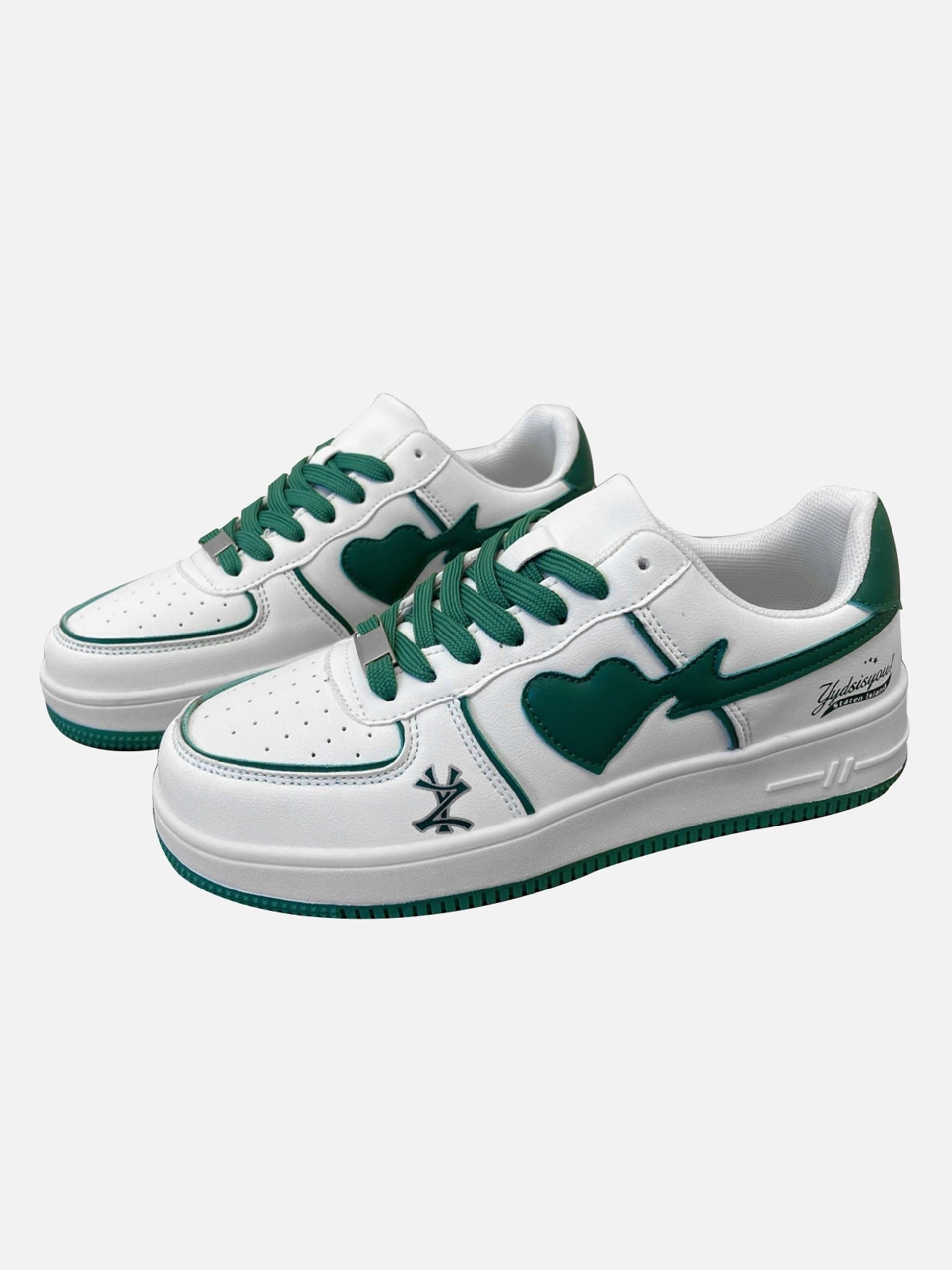 Concert Outfit Street Heart Skate Shoes