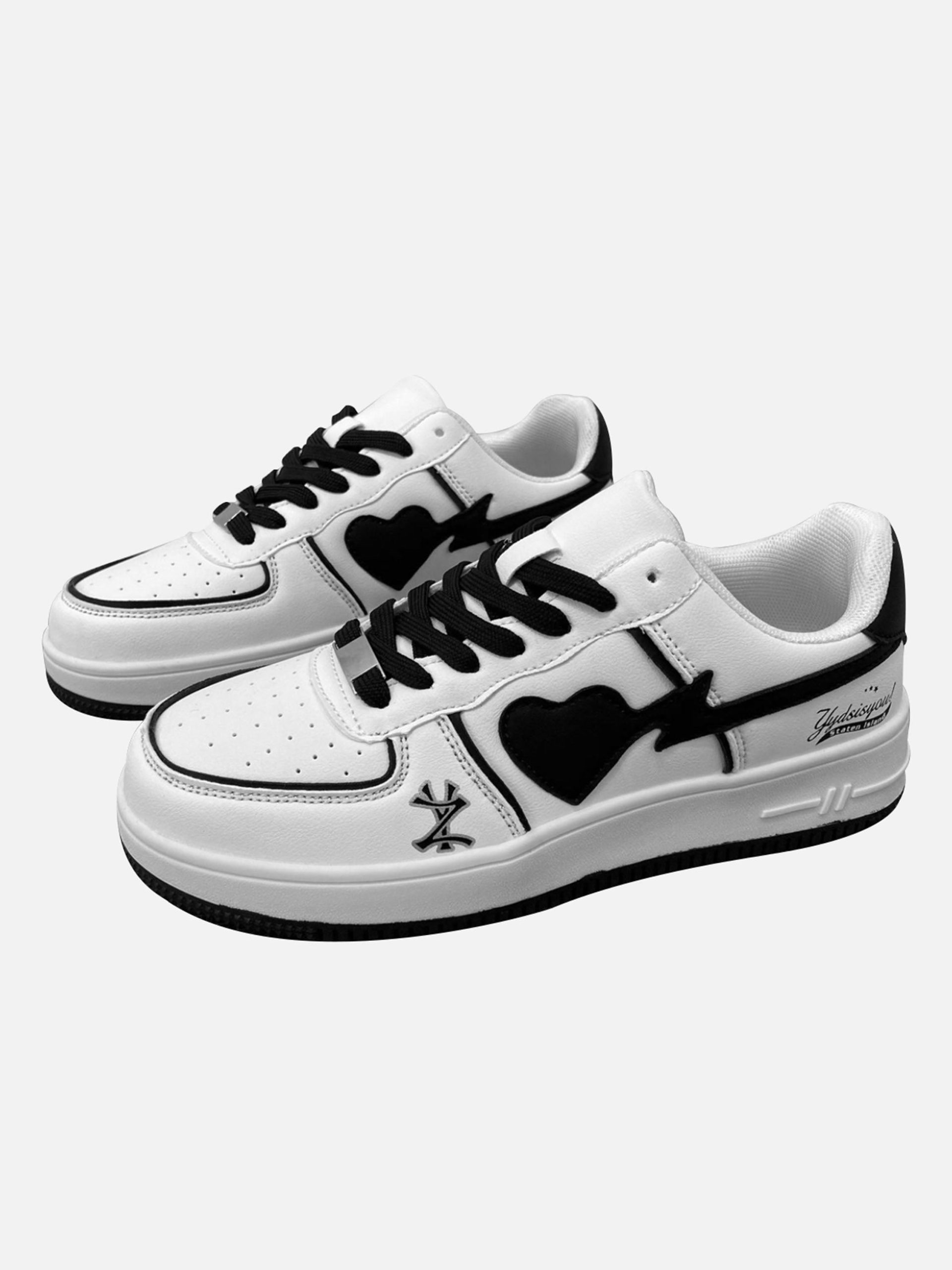Concert Outfit Street Heart Skate Shoes