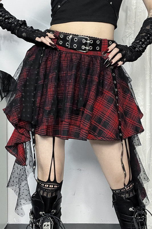 Concert Outfit Picks, Gothic Tulle Layered Skirt - Concert Outfit Ideas