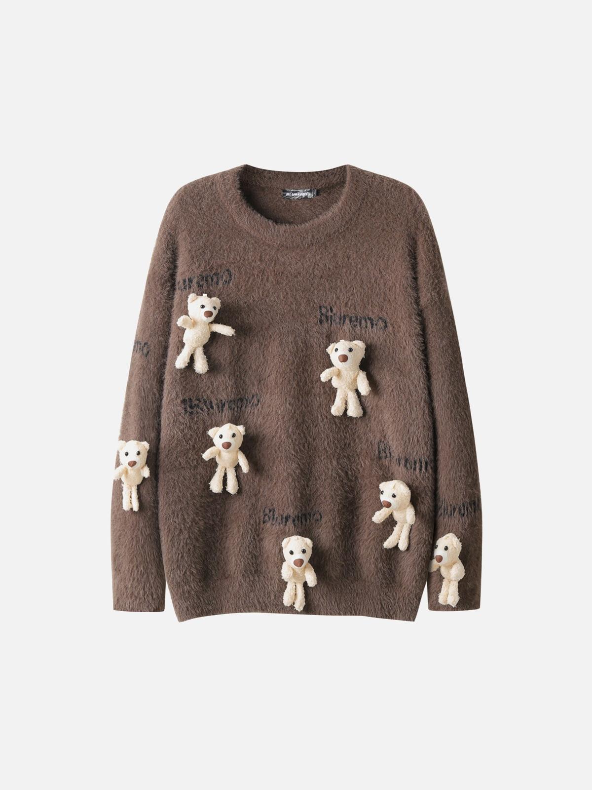 Concert Outfit Teddy Bear Doll Sweater