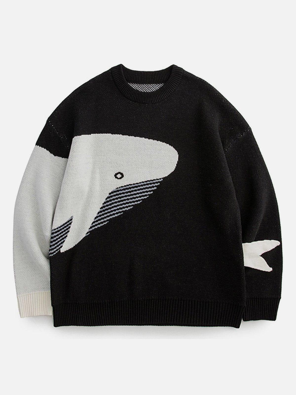 Concert Outfit The Loneliest Whale Knit Sweater