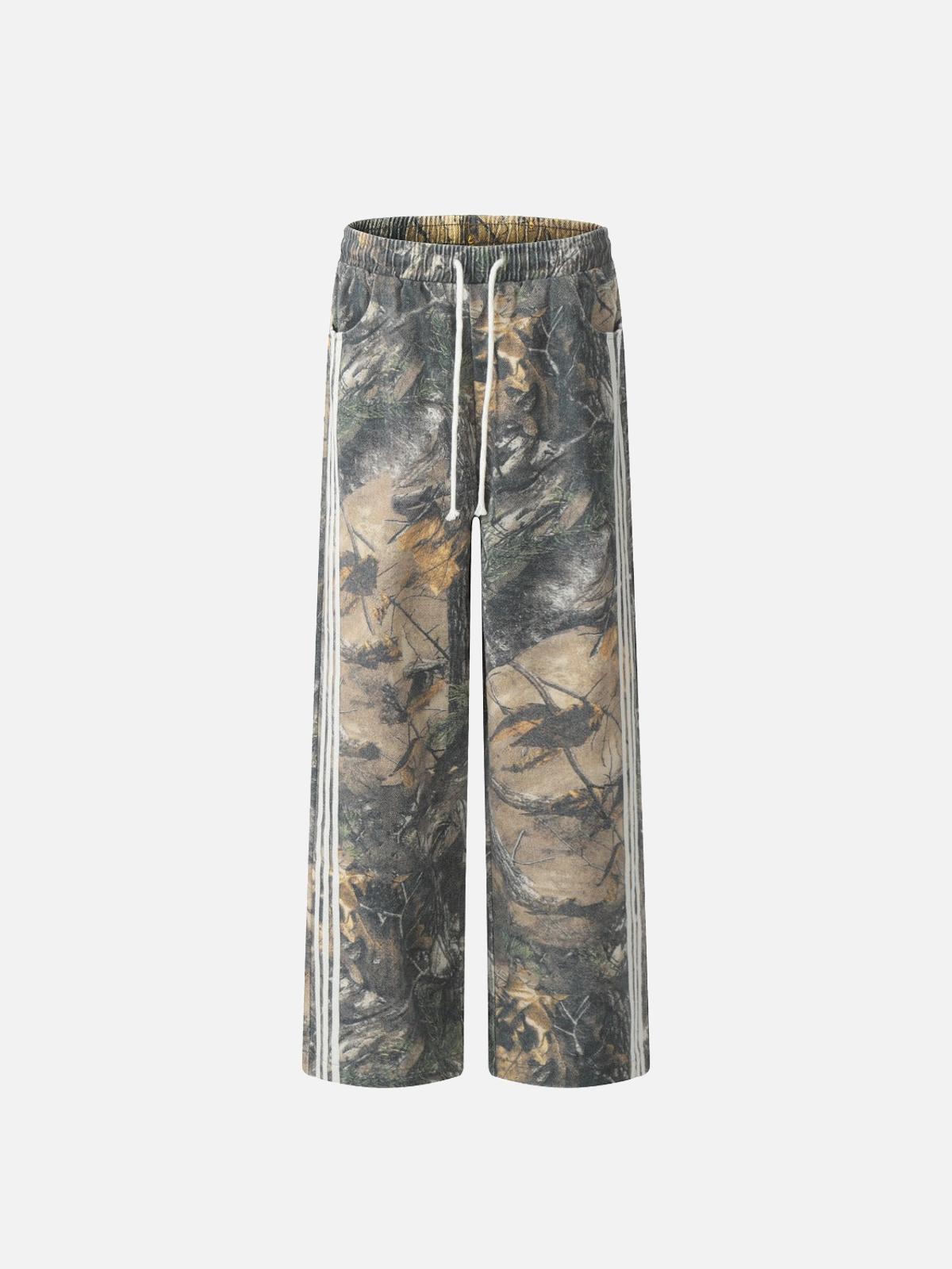 Concert Outfit Tree Branches Digital Print Drapey Pants