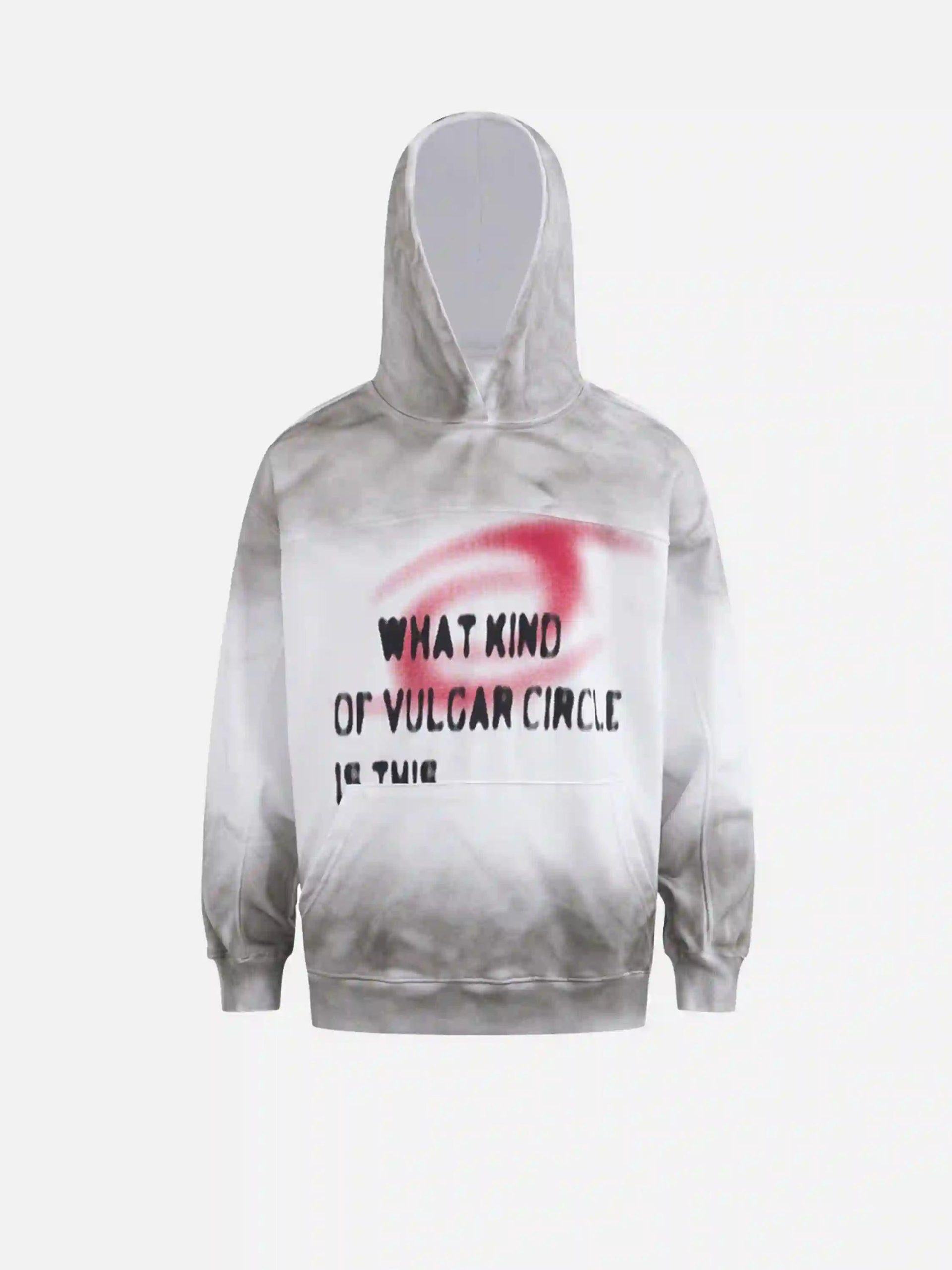 Concert Outfit Vinatge Distressed Gradient Hoodie
