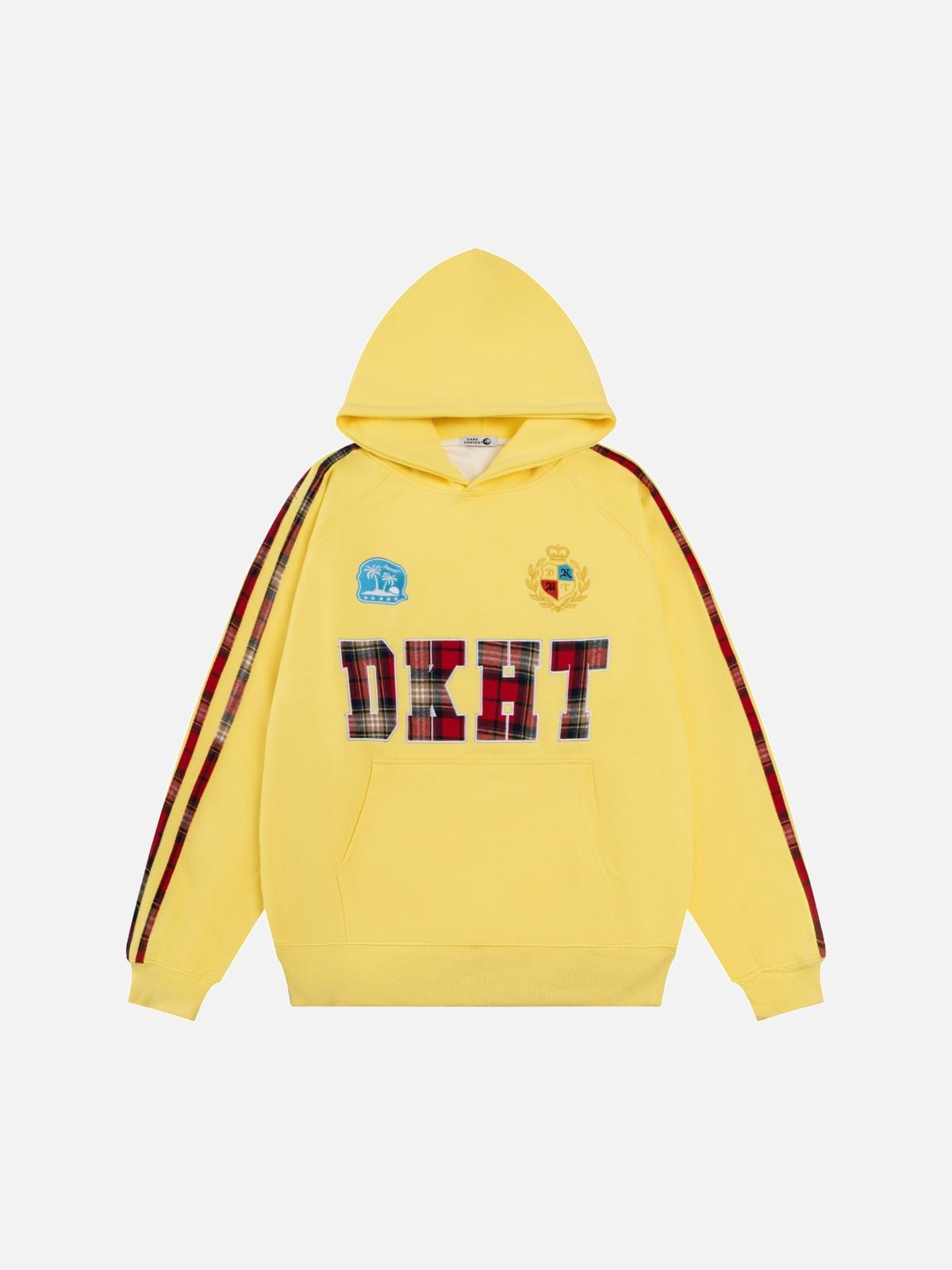 Concert Outfit Vinatge Leisure Print Hoodie