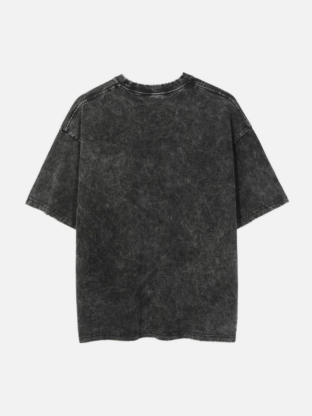 Concert Outfit Vintage Brave Earth Cotton Washed Graphic Tee