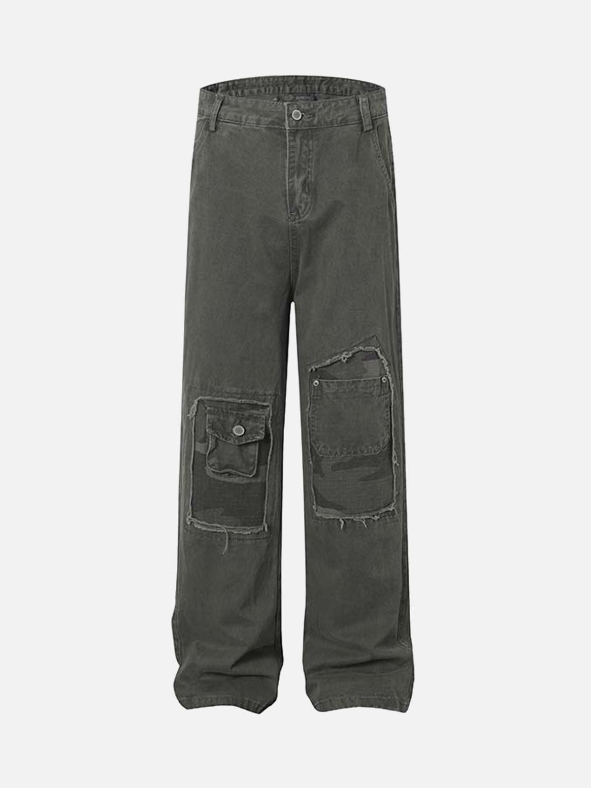 Concert Outfit Vintage Distressed Cargo Pants
