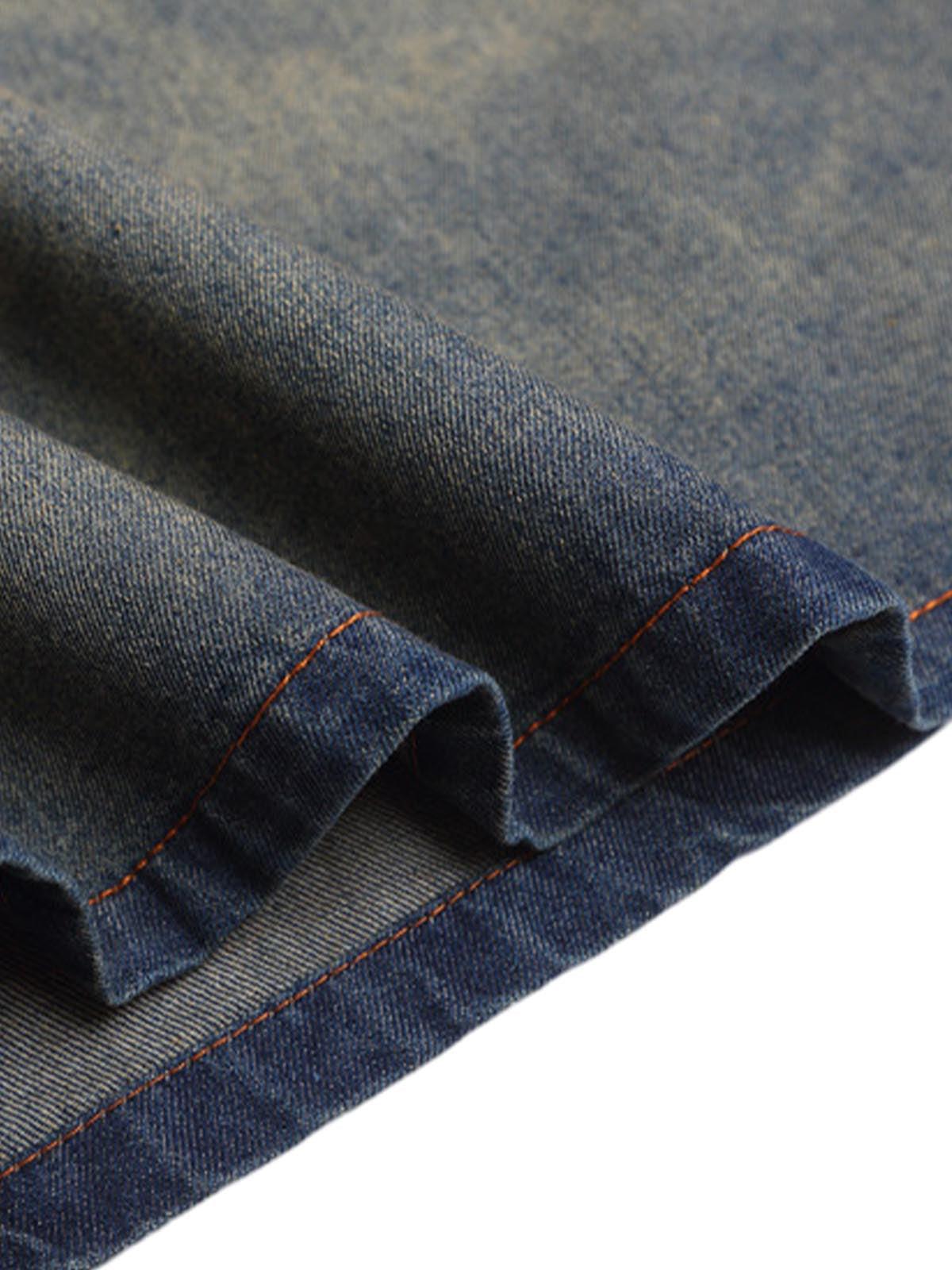 Concert Outfit Vintage Distressed Washed Gradient Denim T-Shirt Concert Outfit Vintage Distressed Washed Gradient Denim T-Shirt