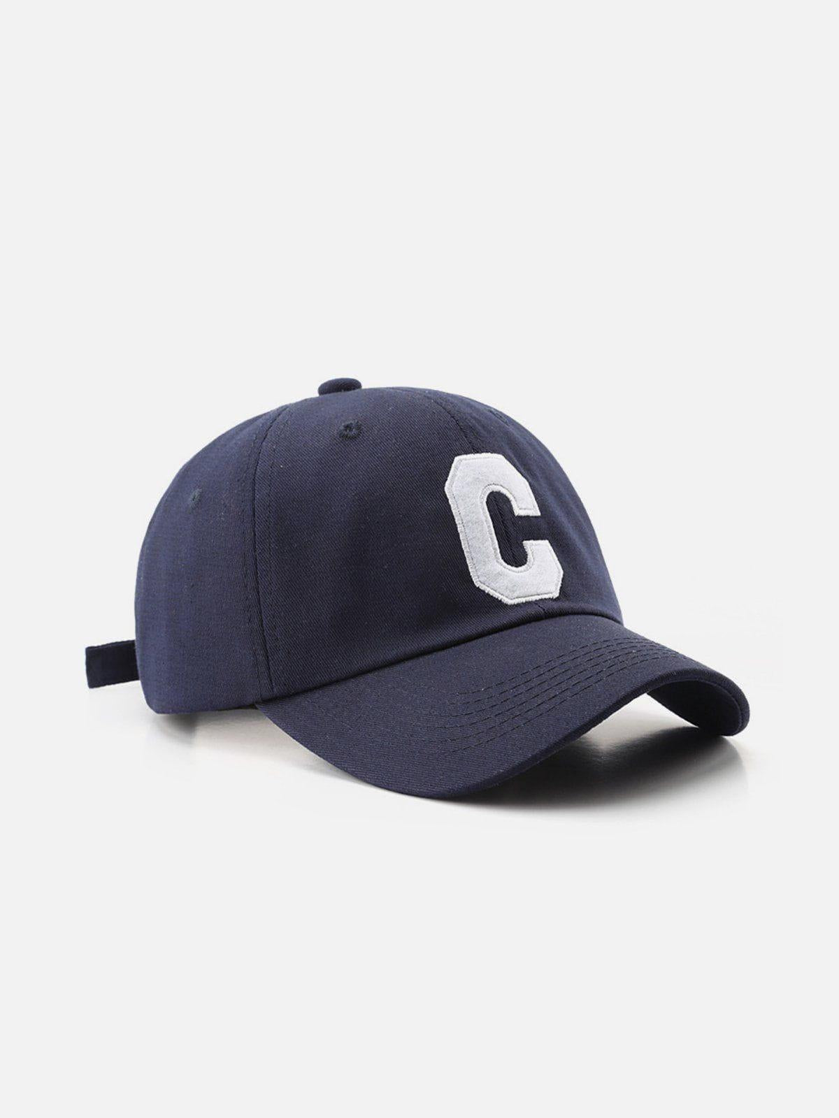 Concert Outfit Vintage Letter 'C' Baseball Cap