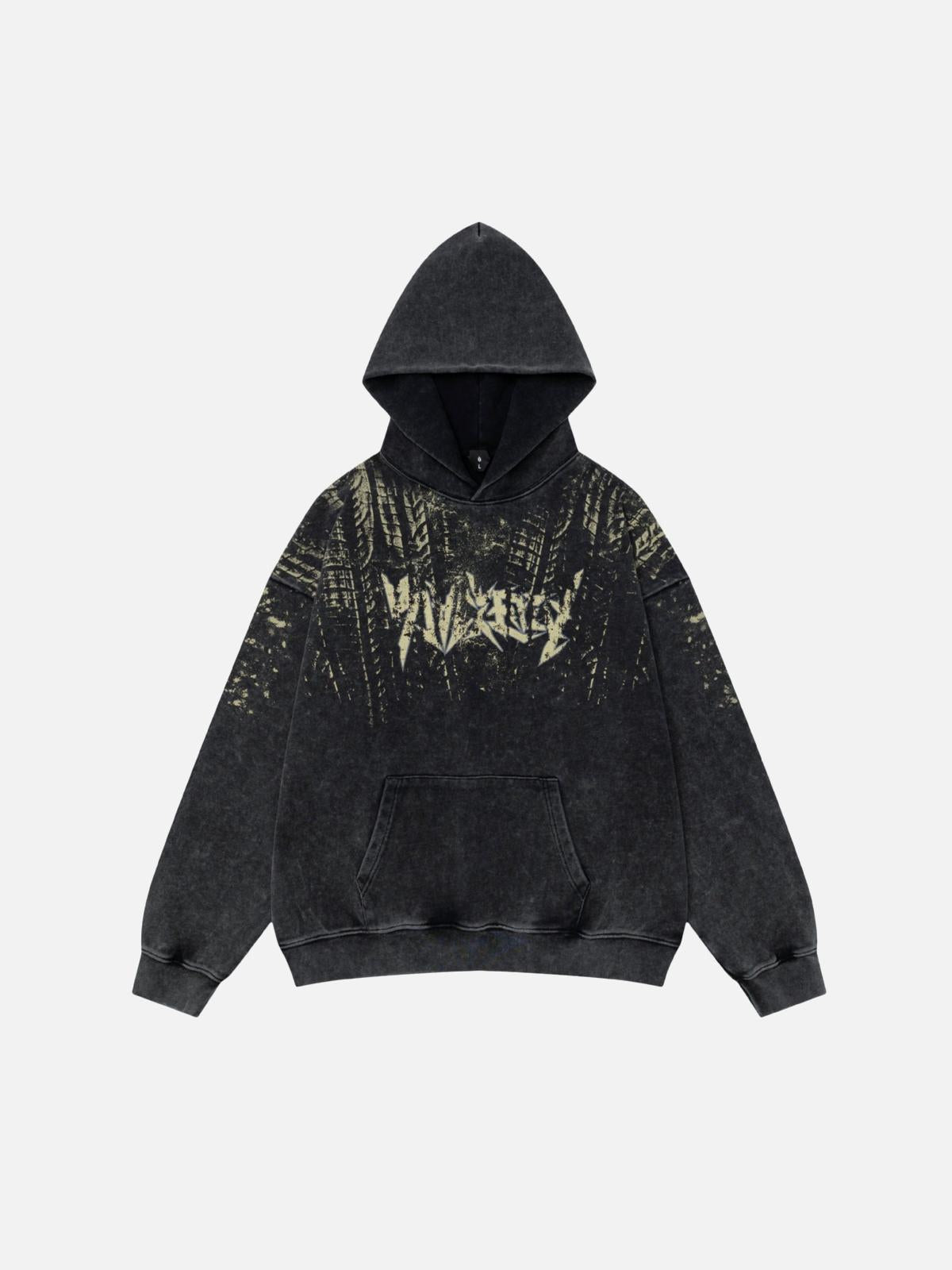 Concert Outfit Vintage Letter Hoodie