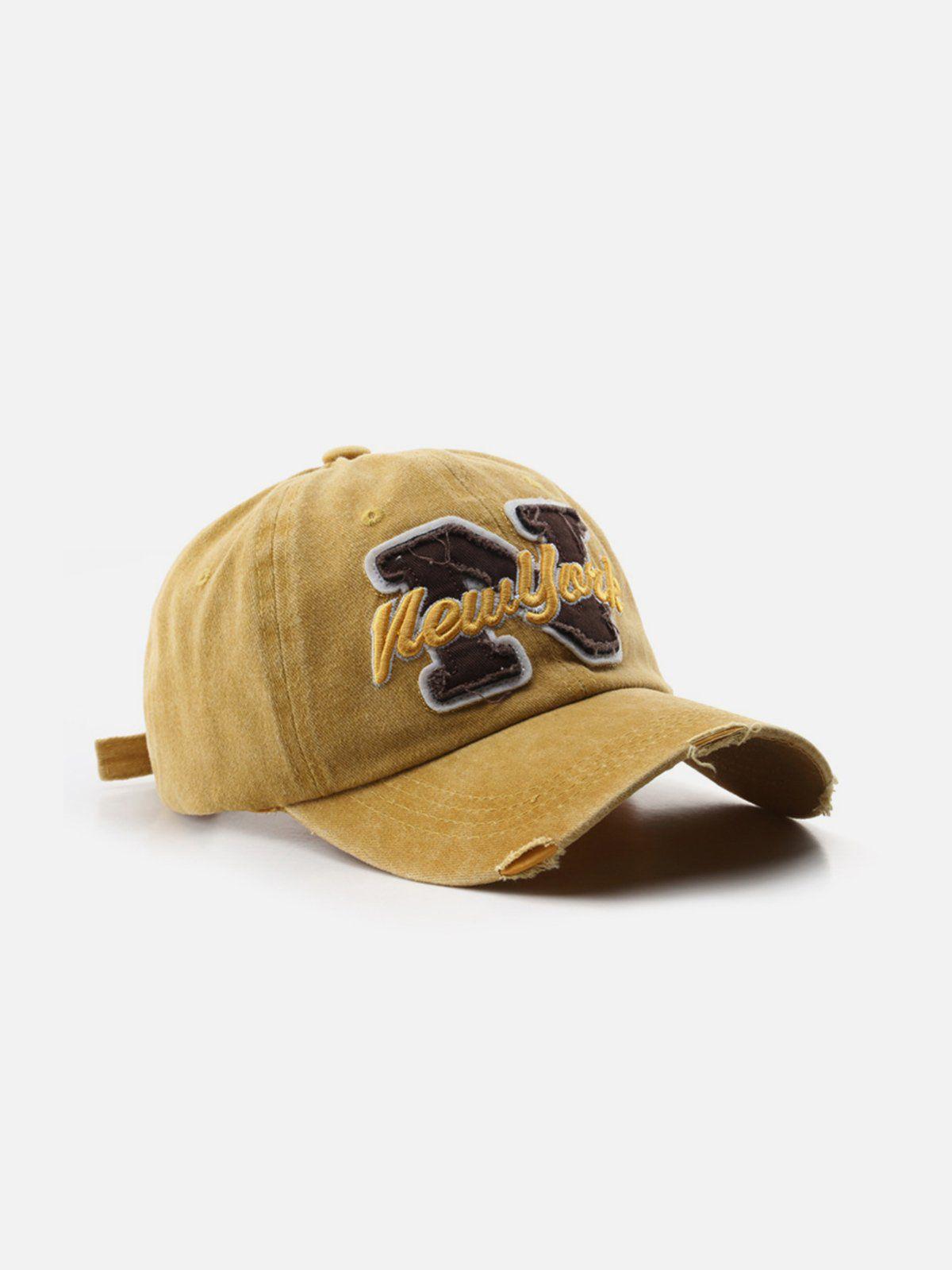 Concert Outfit Vintage Letter 'N' Baseball Cap