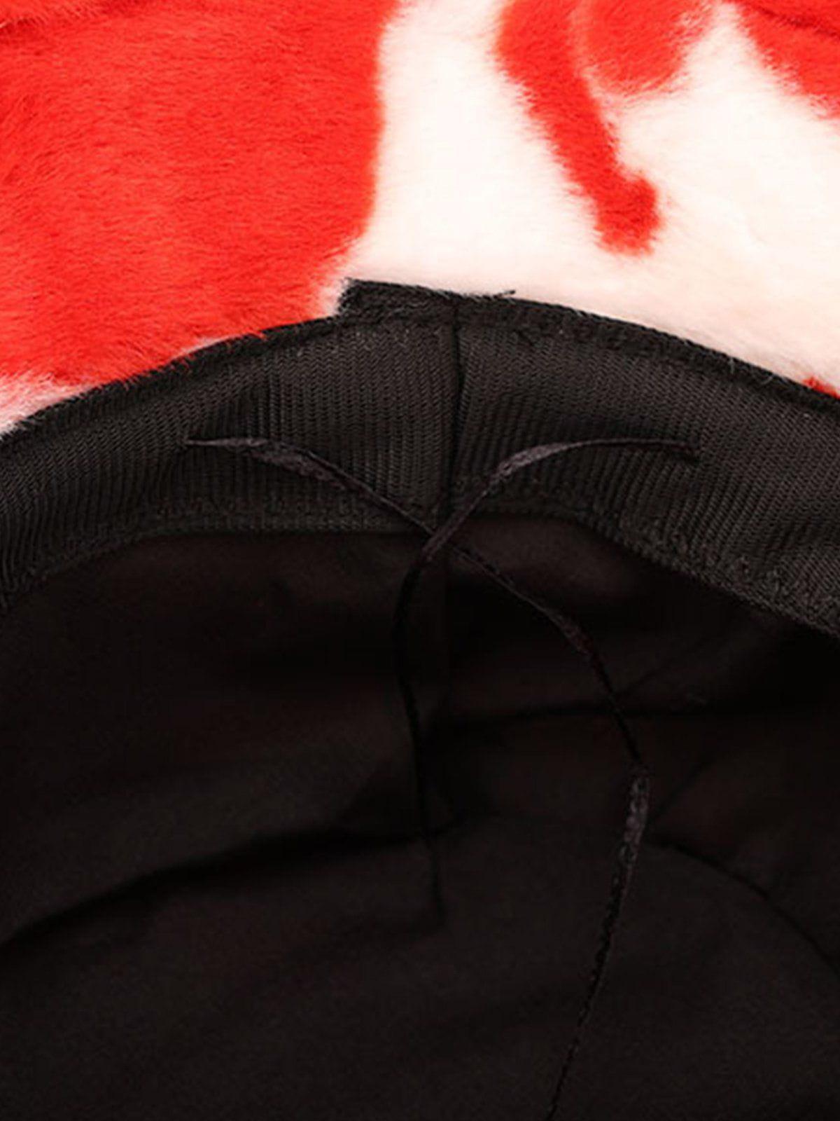 Concert Outfit Vintage Milk Cow Pattern Hat Concert Outfit Vintage Milk Cow Pattern Hat