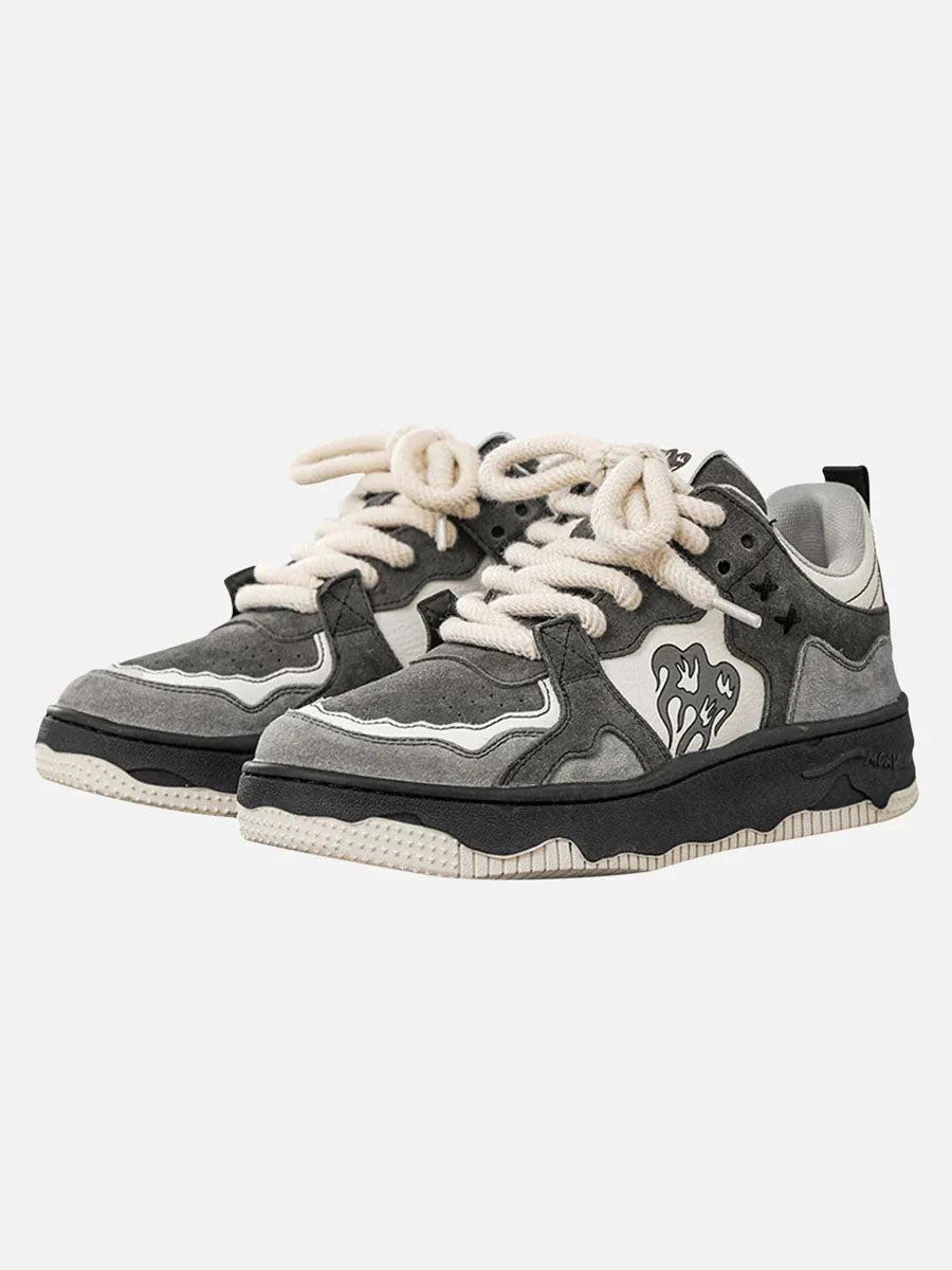 Concert Outfit Vintage Niche Casual Couple Skate Shoes