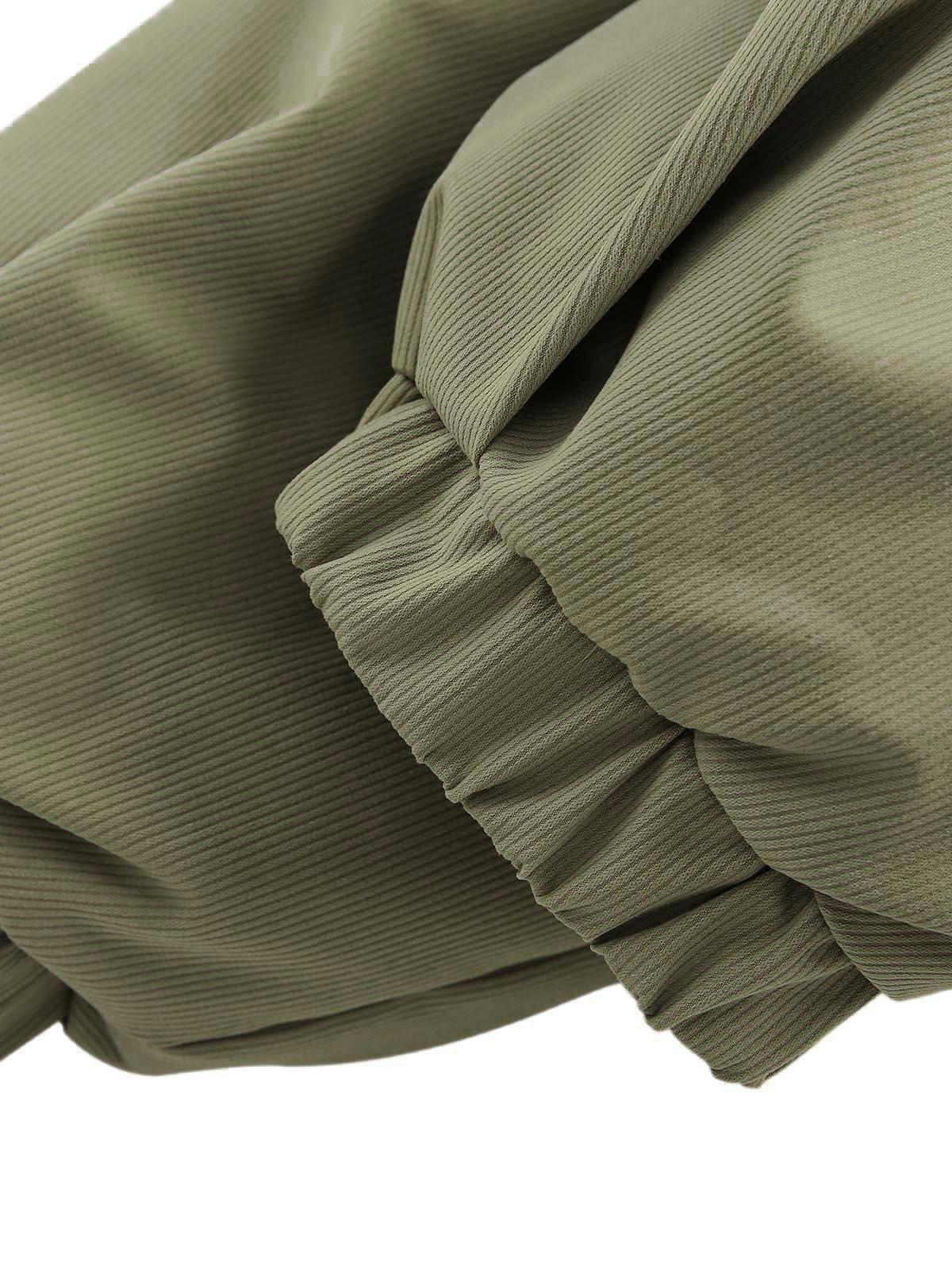 Concert Outfit Vintage Oversized Pleated Stand Collar Jacket Concert Outfit Vintage Oversized Pleated Stand Collar Jacket