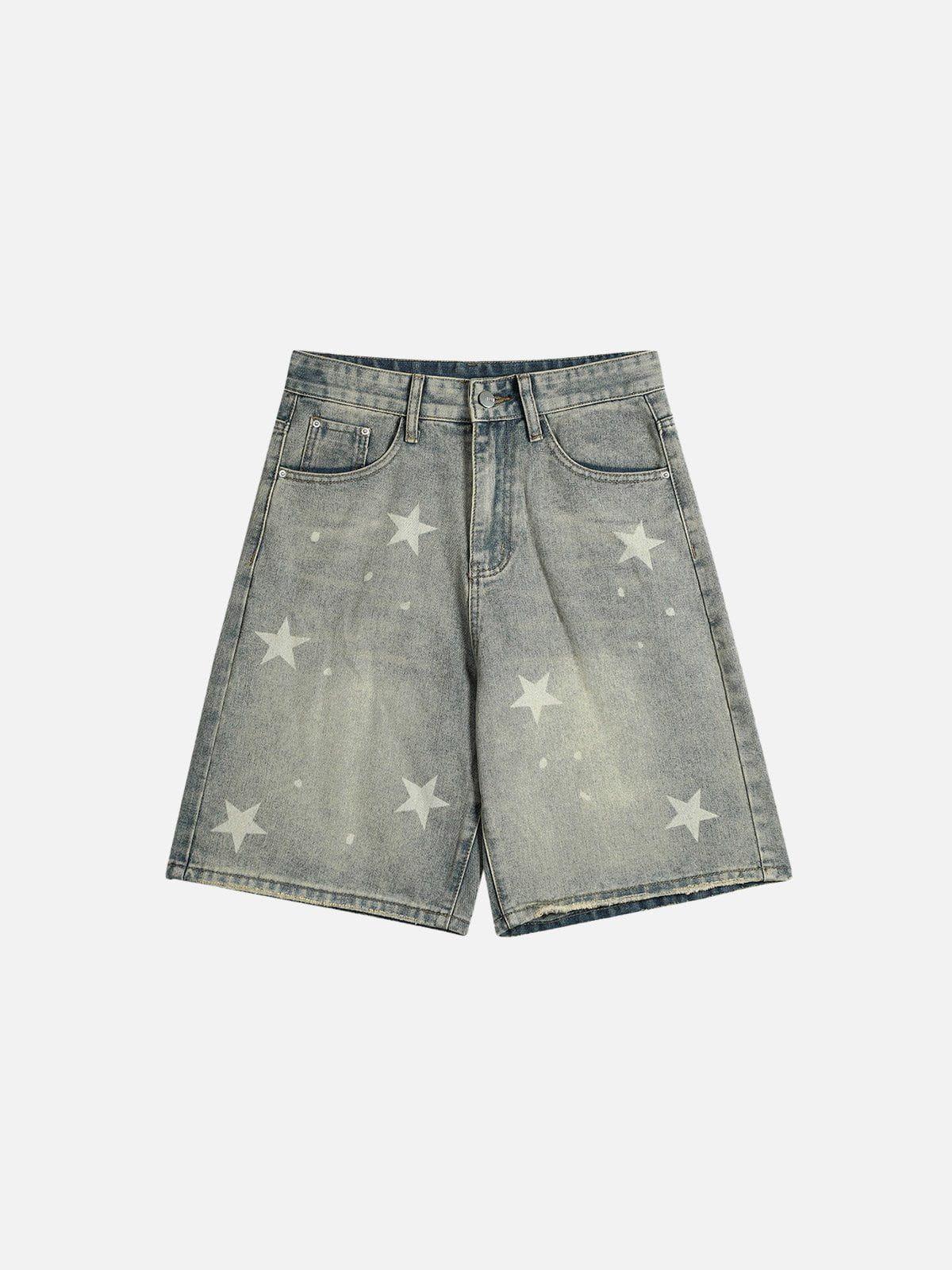 Concert Outfit Vintage Star Jorts