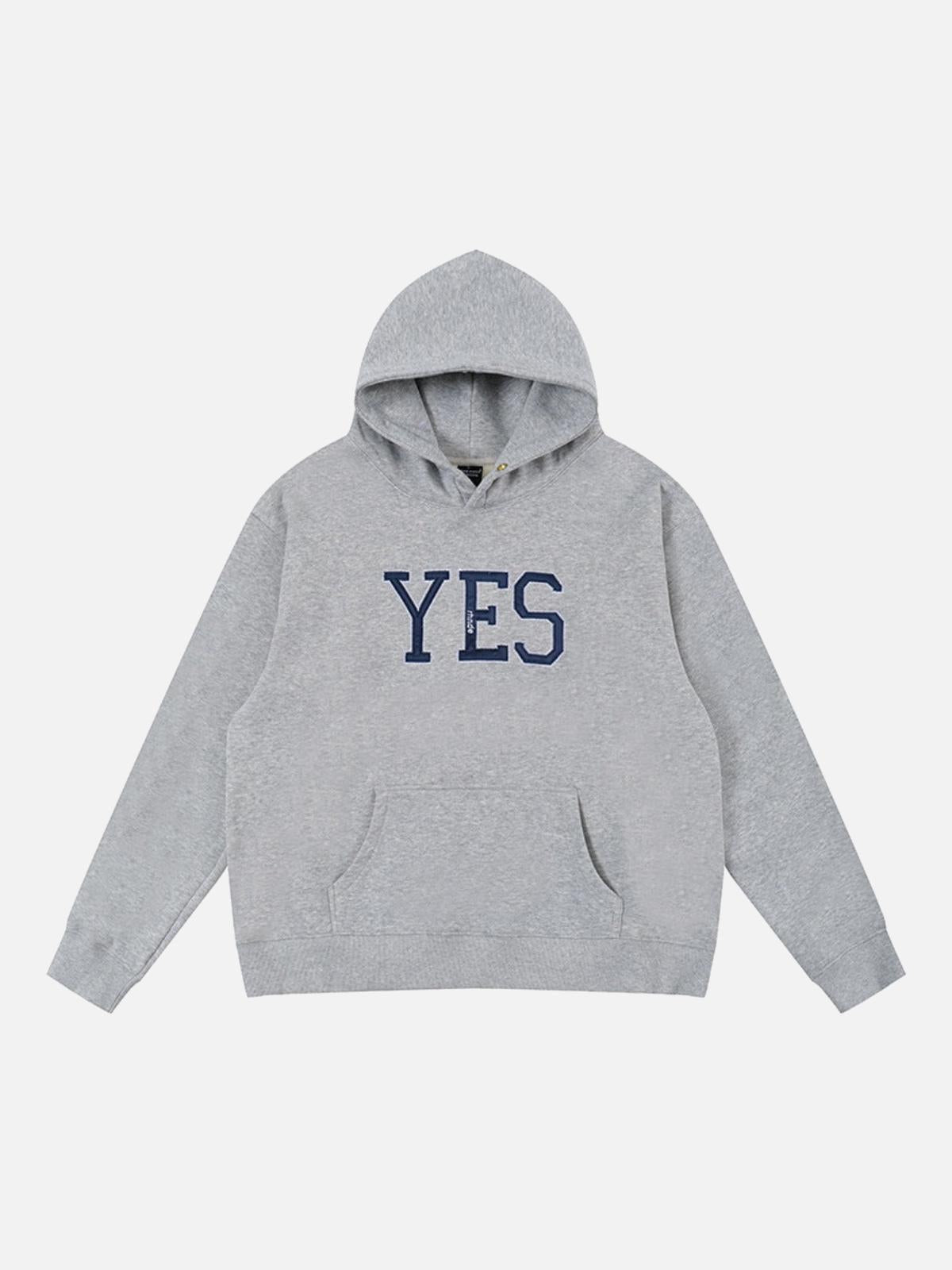 Concert Outfit Vintage Street Minimalistic Letter Leisure Hoodie