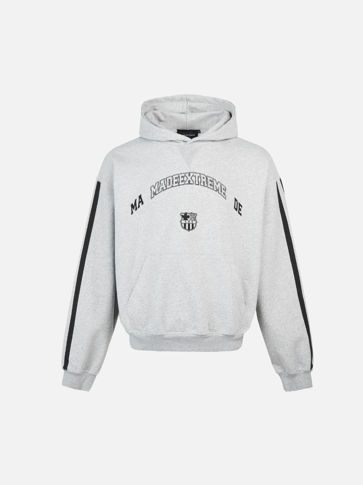 Concert Outfit Vintage Stripe Print Hoodie