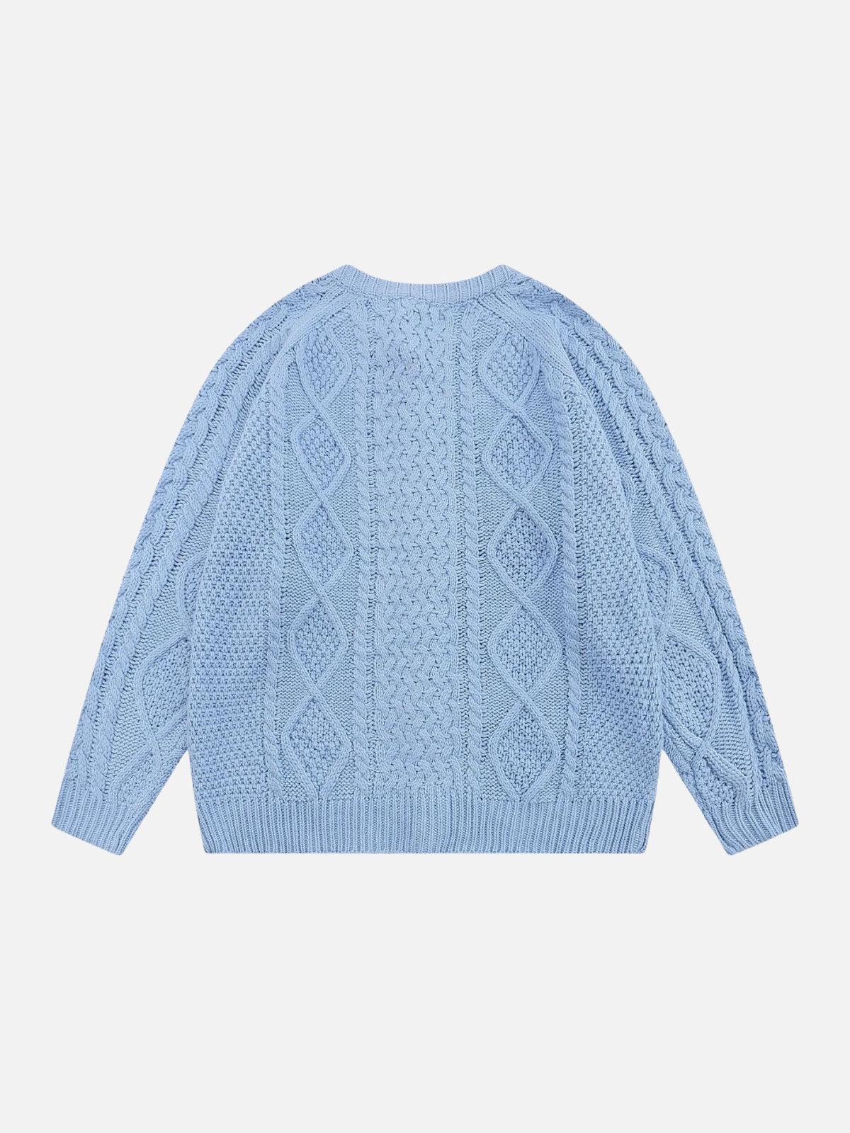 Concert Outfit Vintage Twist Cardigan