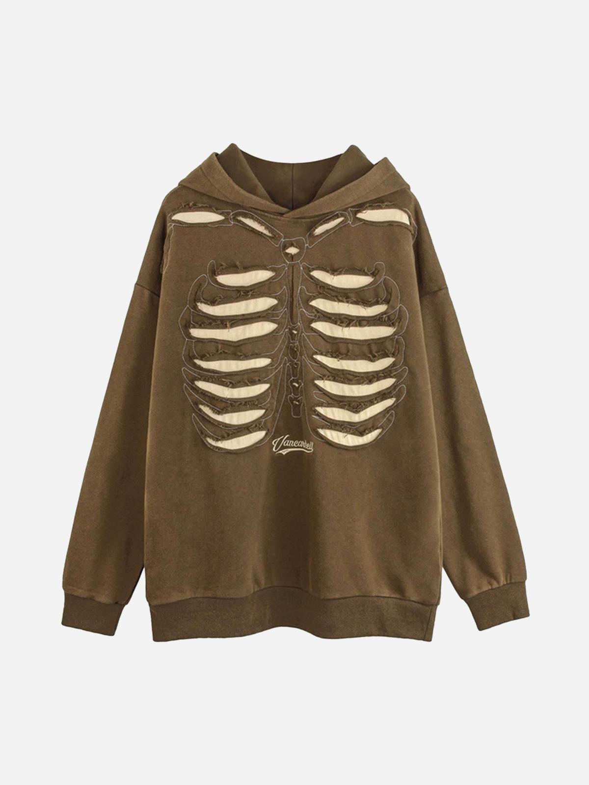 Concert Outfit Washed Streetwear Aged Look Hoodie