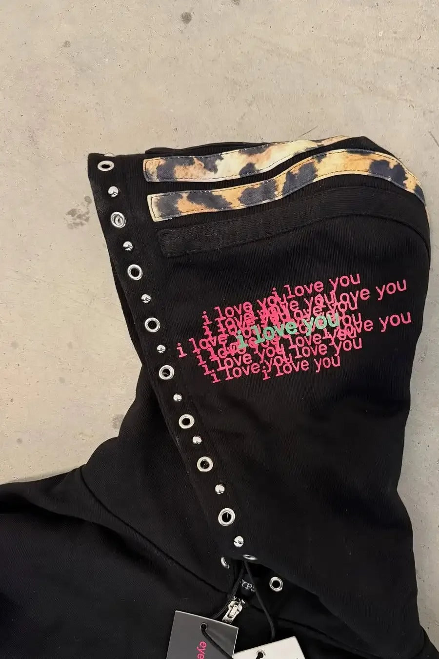 Core Aesthetic Winter Outfits, Casual Leopard Print Hoodie