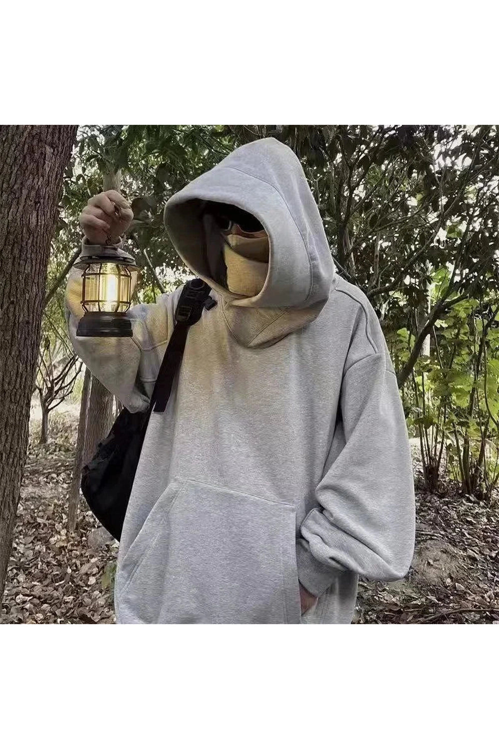 New Style Trends - Acubi Oversized Futuristic Hooded Sweatshirt - Outfit Ideas