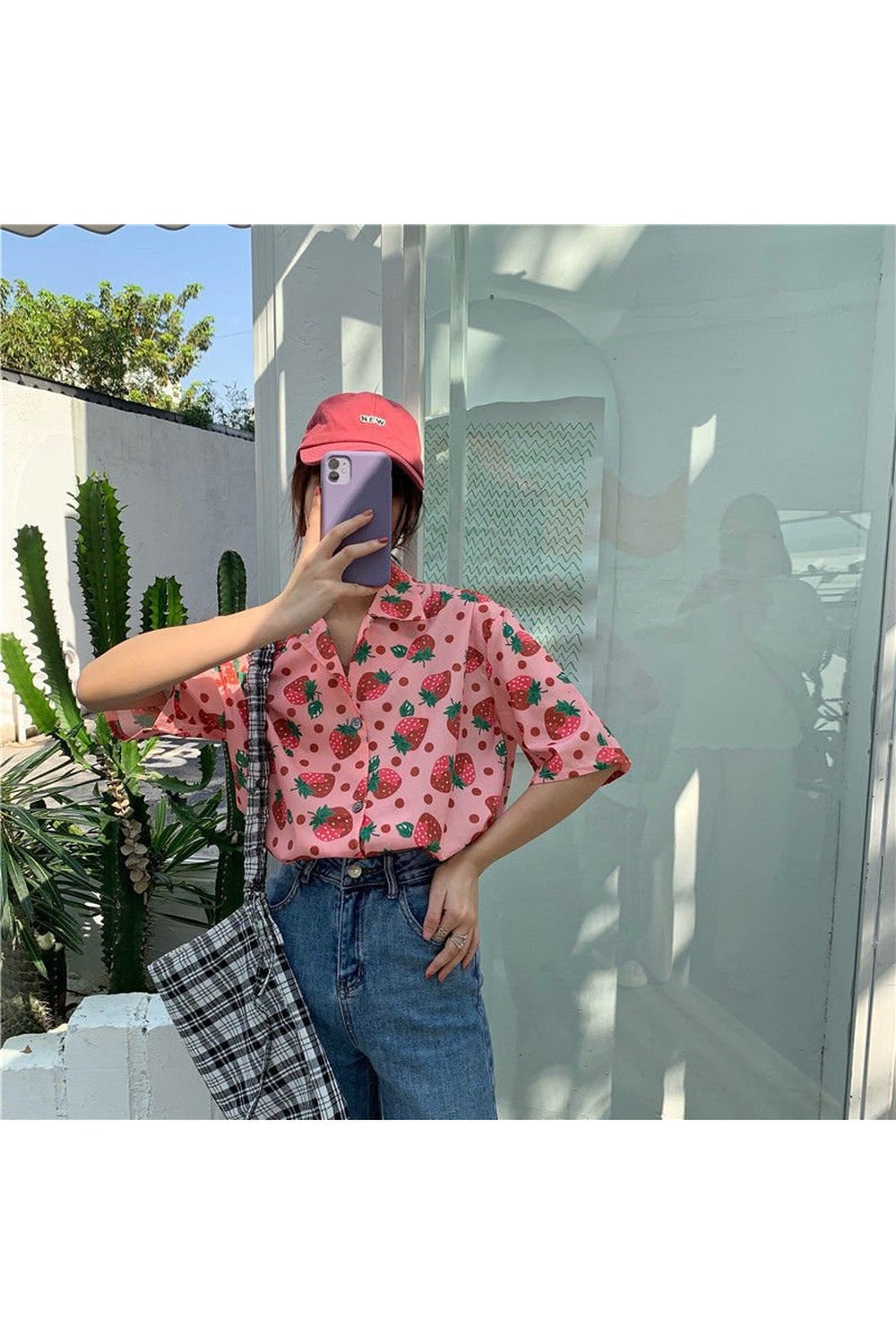 New Style Trends - Aesthetic Sweet Korean Print Shirt - Outfit Ideas