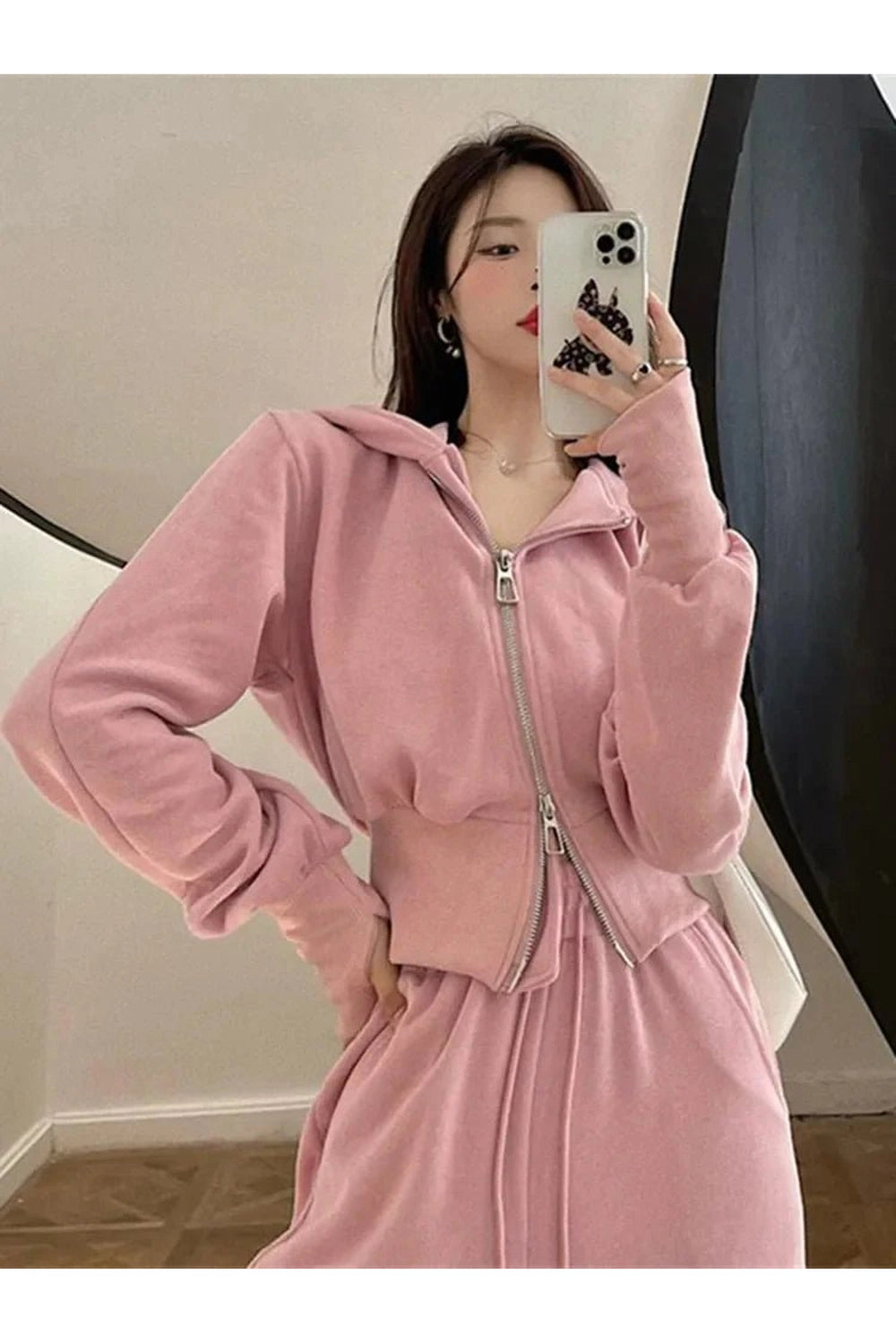New Style Trends - Aesthetic Two Piece Hooded Tracksuit - Outfit Ideas New Style Trends - Aesthetic Two Piece Hooded Tracksuit - Outfit Ideas