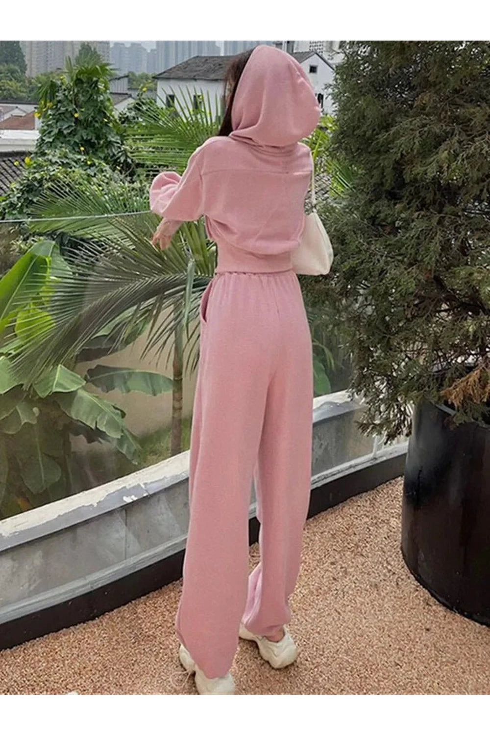 New Style Trends - Aesthetic Two Piece Hooded Tracksuit - Outfit Ideas New Style Trends - Aesthetic Two Piece Hooded Tracksuit - Outfit Ideas
