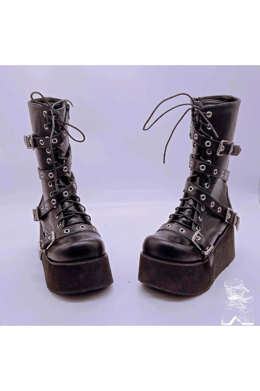 New Style Trends - Alt Couture Platform Gothic Boots - Outfit Ideas