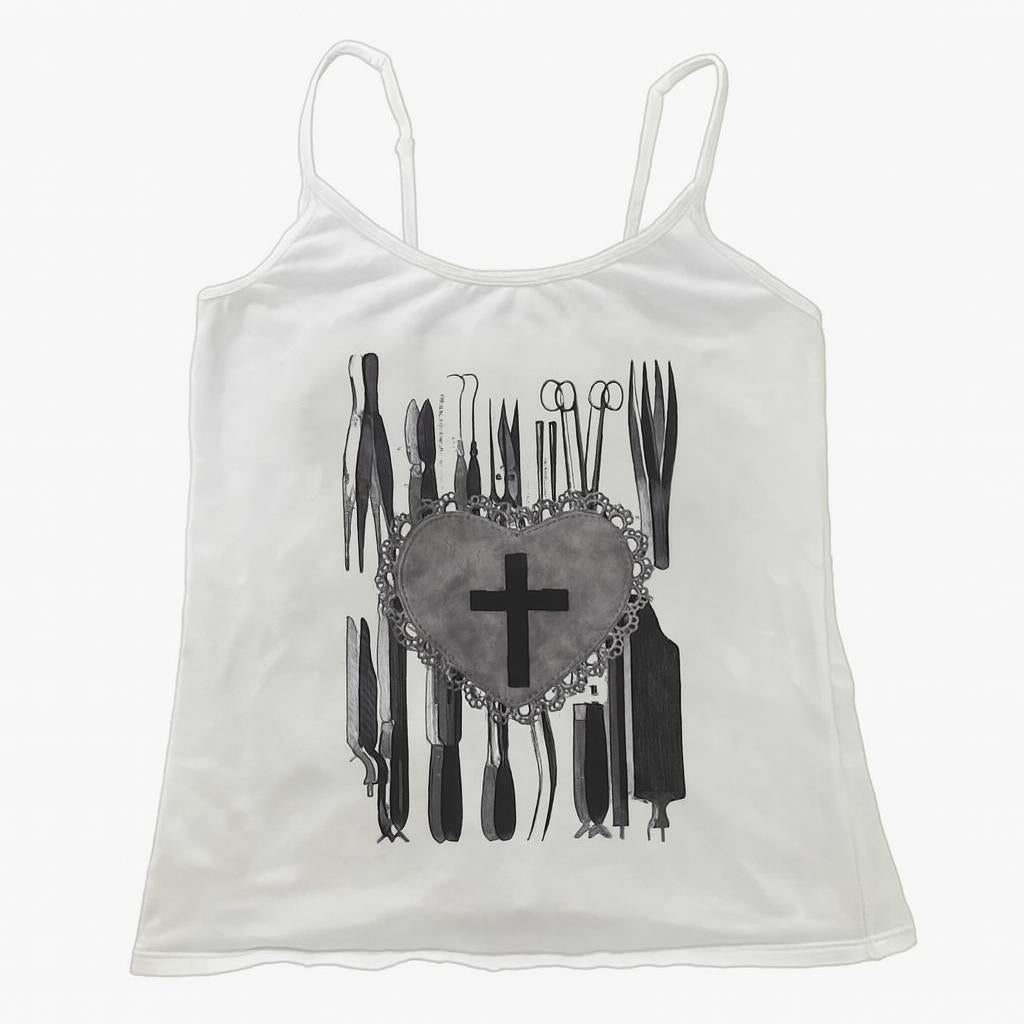 New Style Trends - Alt Edgy Surgical Heart Top - Outfit Ideas